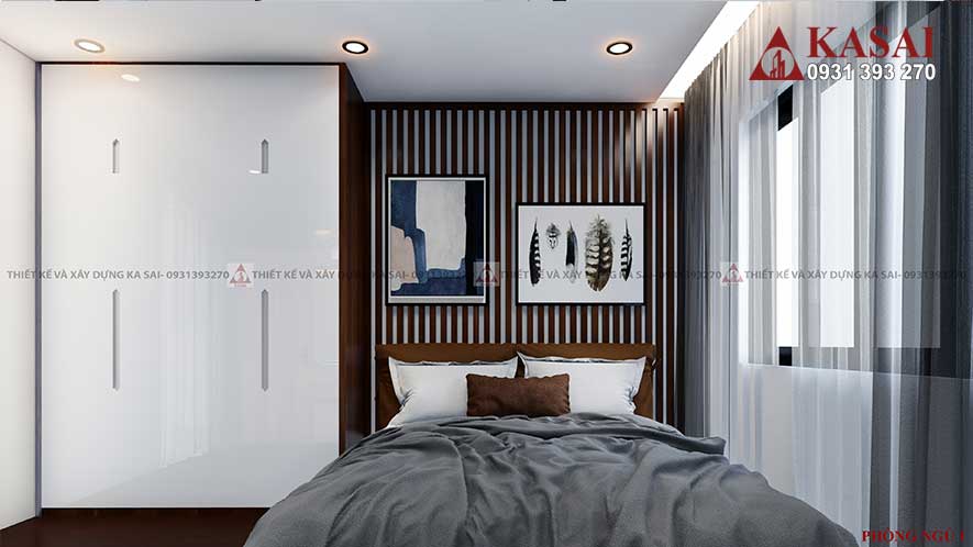Thiết kế không gian phòng ngủ hiện đại