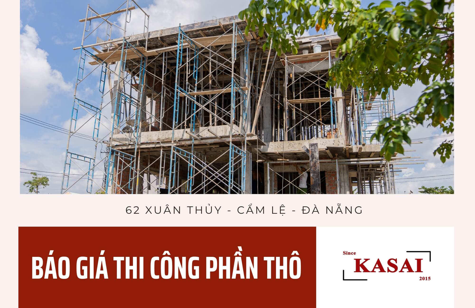 Báo giá thi công phần thô