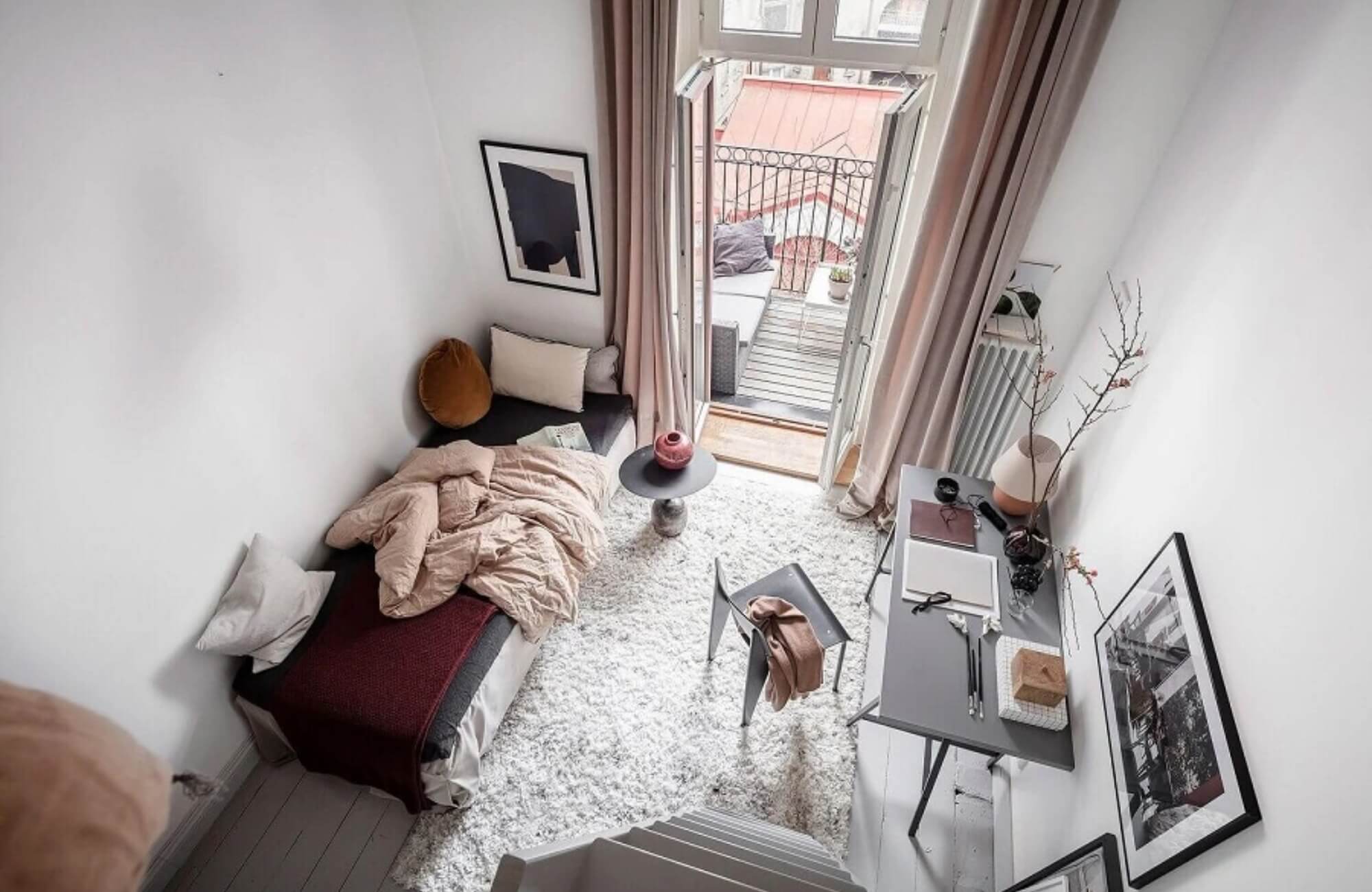 Decor phòng ngủ nhỏ 5m2 cho nữ