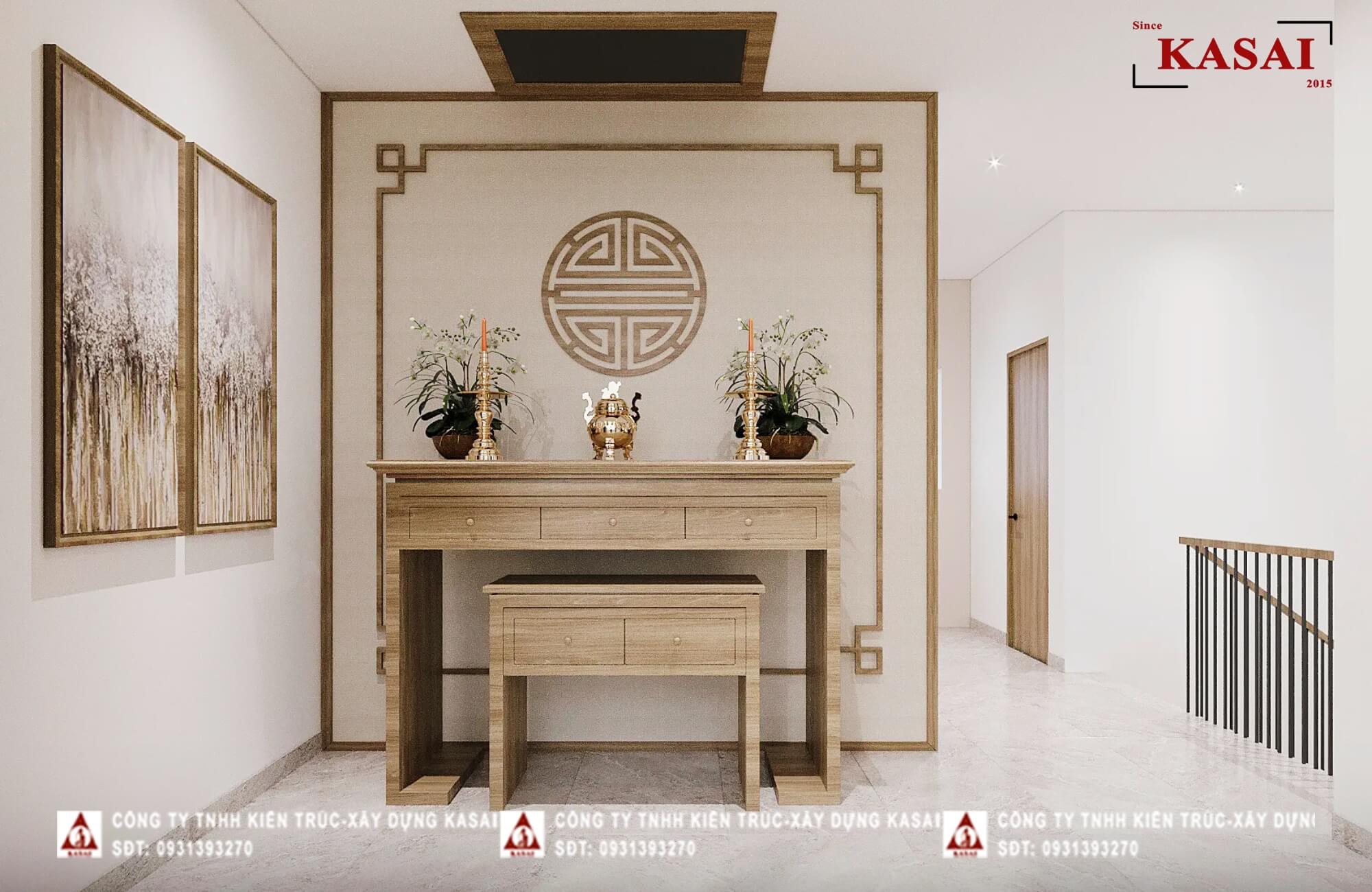 kích thước thiết kế phòng thờ đúng chuẩn