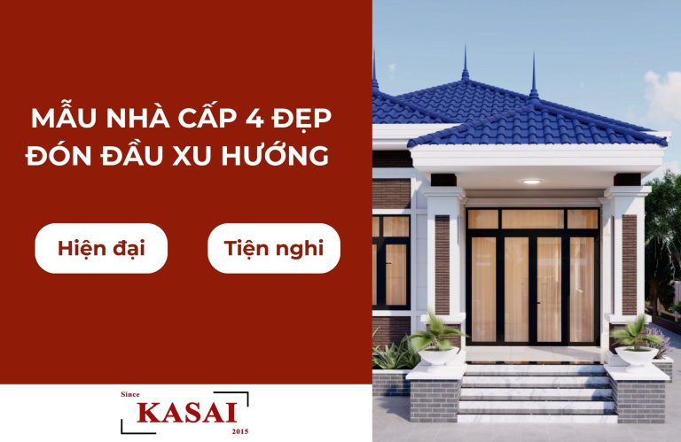 Mẫu nhà cấp 4 đón đầu xu hướng
