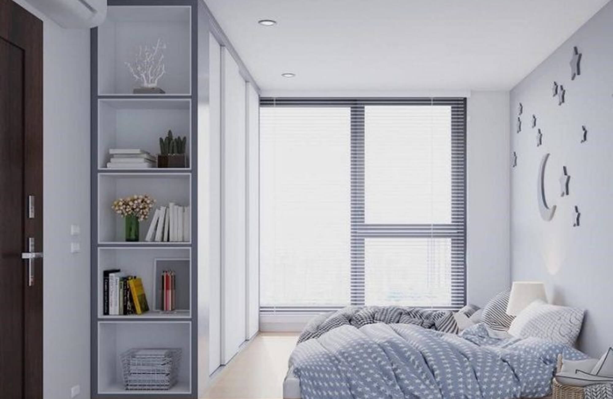 Thiết kế phòng ngủ nhỏ 4m2