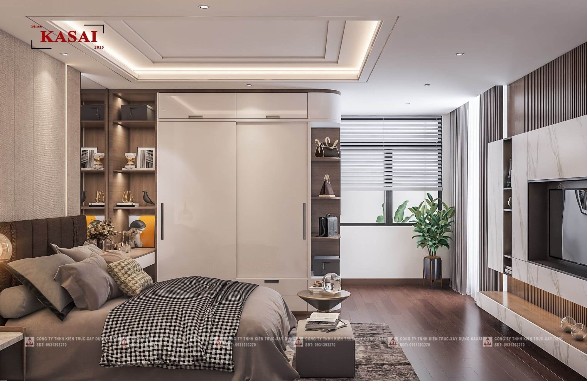 Thiết kế phòng ngủ thông minh 1 1