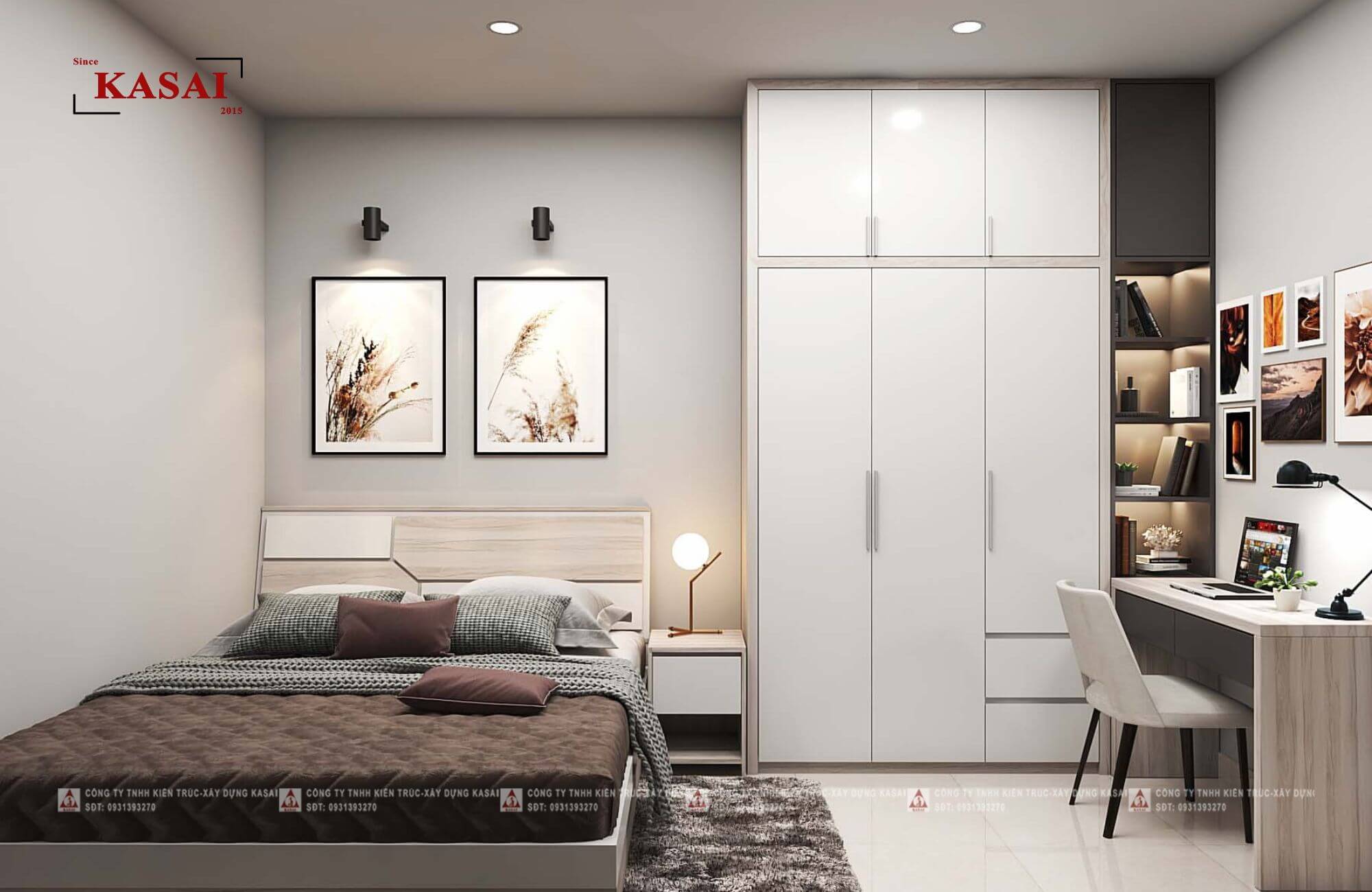 Thiết kế phòng ngủ thông minh 8 1