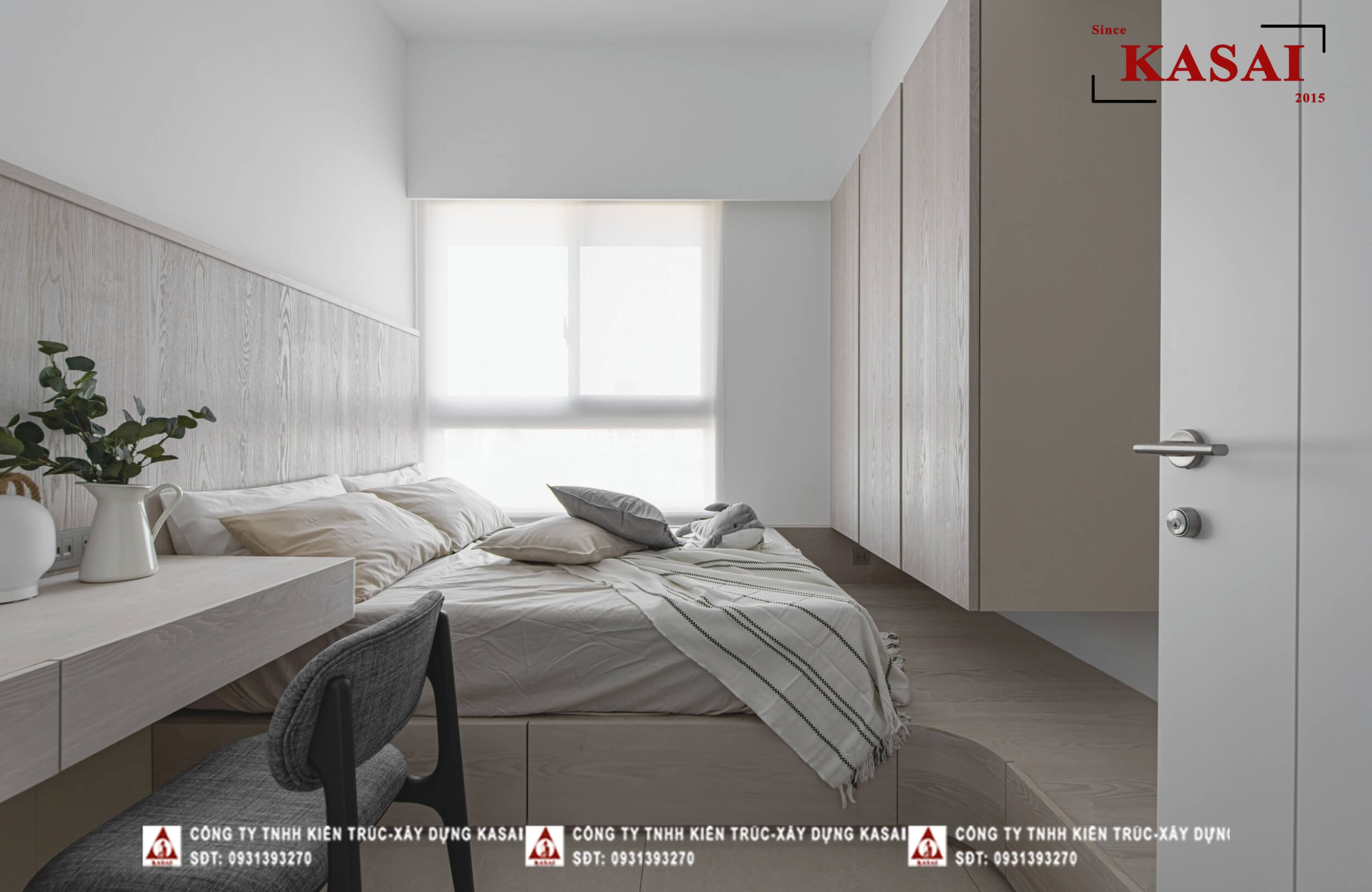 Ý tưởng thiết kế phòng ngủ nhỏ 6m2