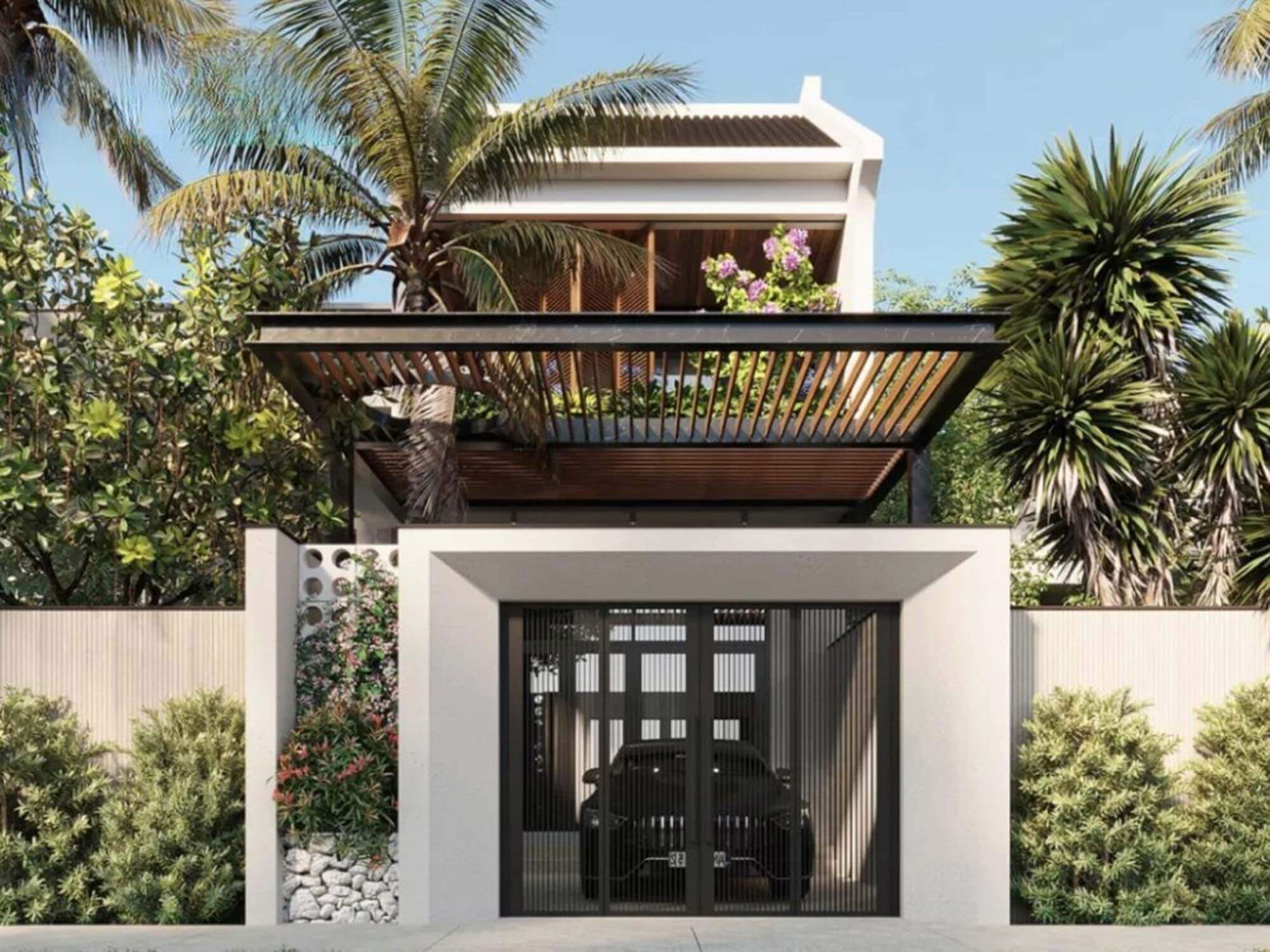 Nhà lệch tầng 5x20 đẹp