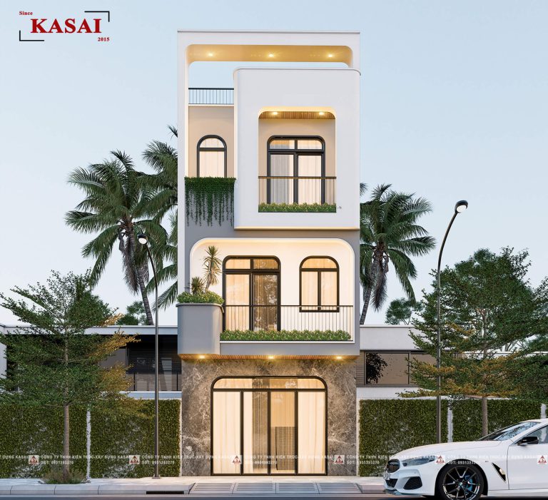 Nhà ống 3 tầng 5x15m 4 phòng ngủ