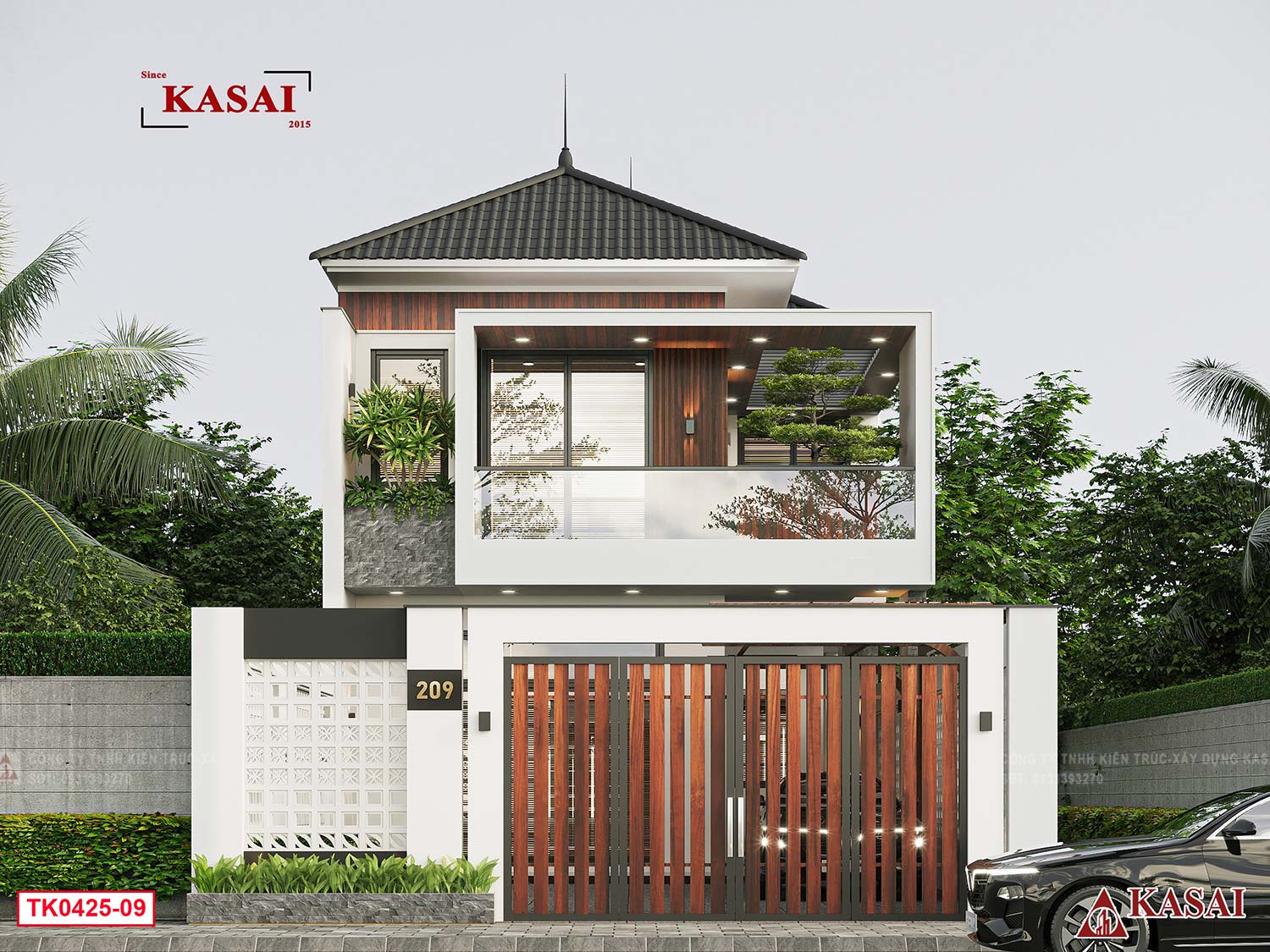 7x20m thiết kế nhà ngang 7m dài 20m