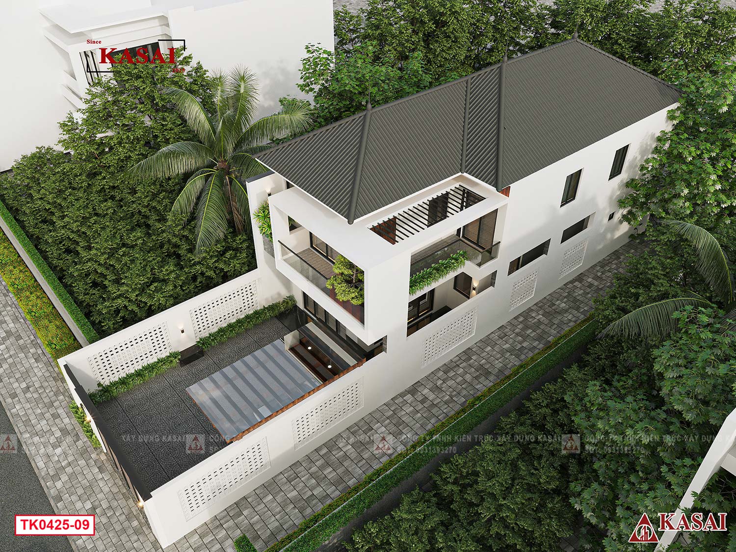 7x20m thiết kế nhà ngang 7m dài 20m