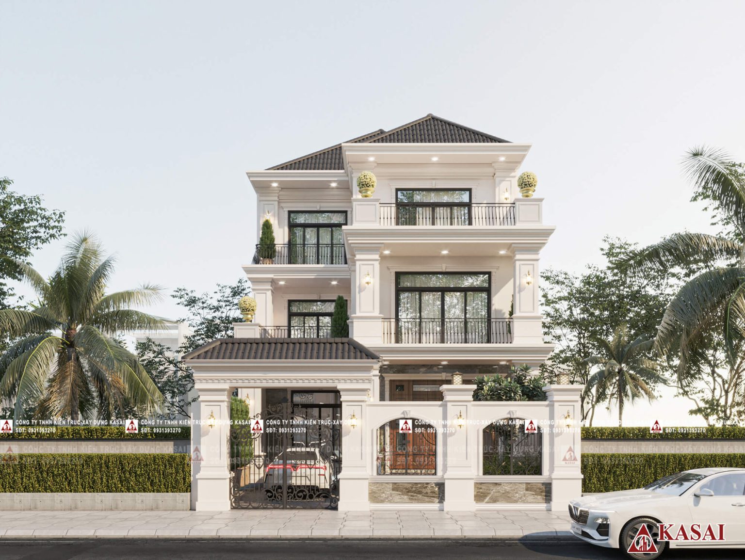 Biệt thự 10x20m hiện đại