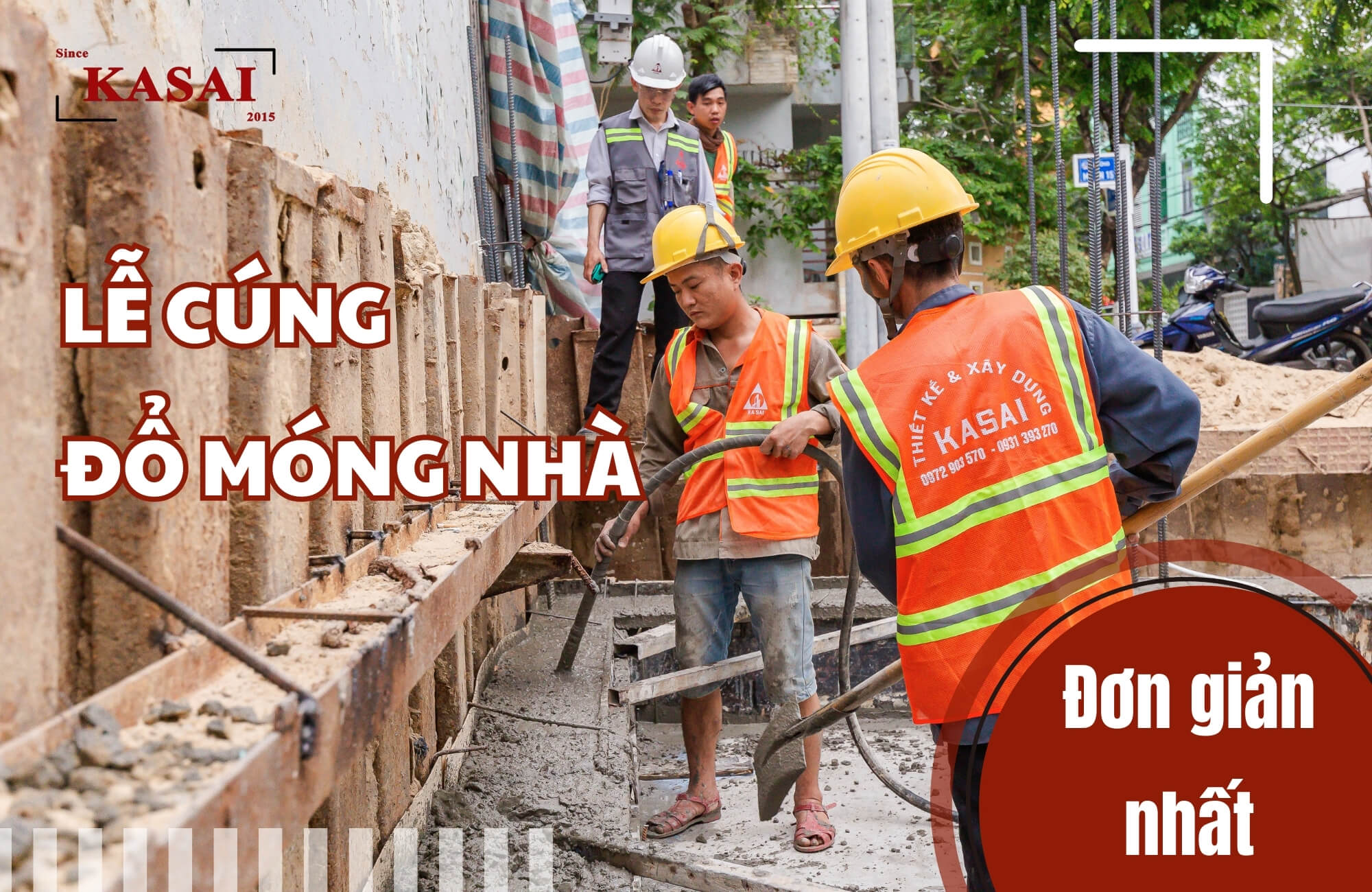 Lễ cúng đổ móng nhà đơn giản nhất