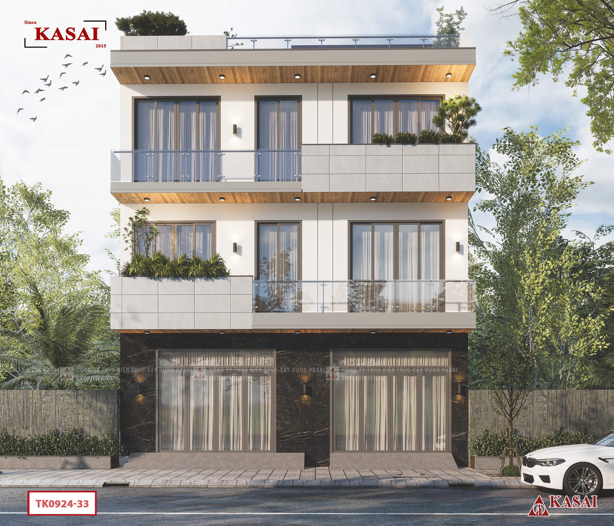Mặt tiền 8m x10 nhà 3 tầng