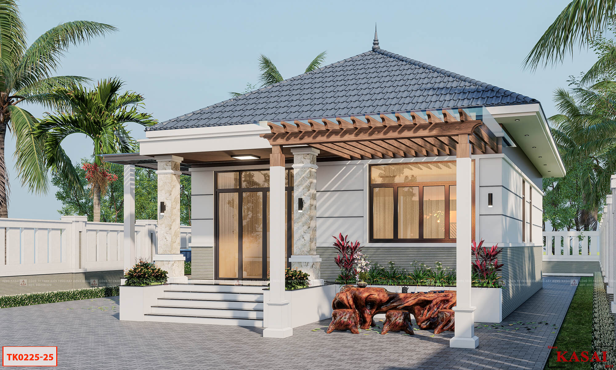 Mẫu nhà cấp 4 10x15m