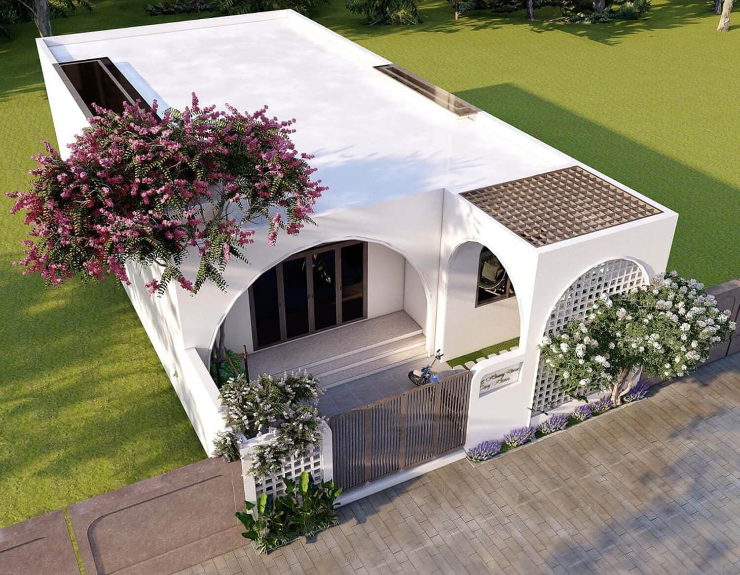 Nhà cấp 4 6x20 đẹp