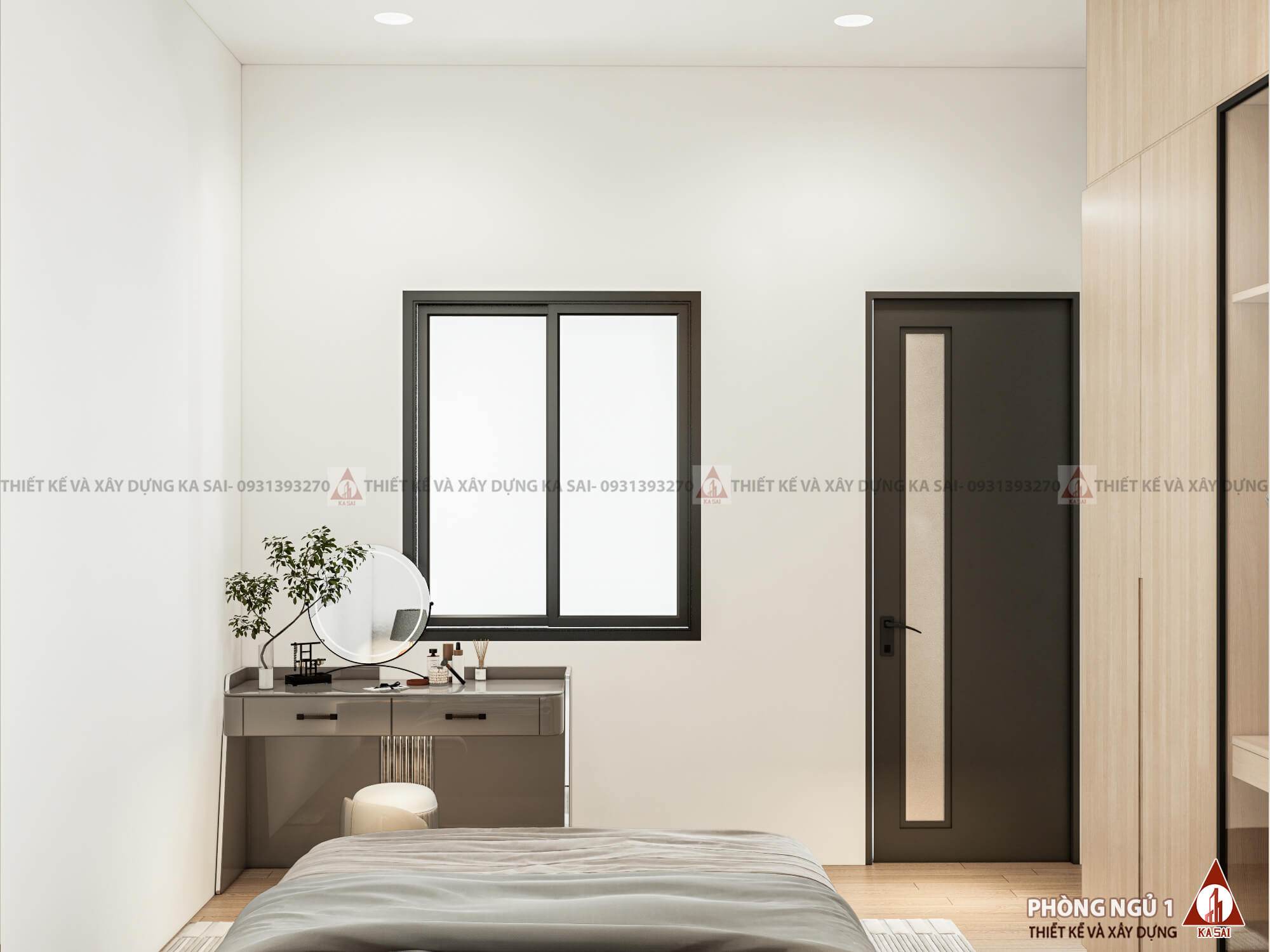 Phòng ngủ 1 nhà ống 5x20 3 tầng 3 phòng ngủ 1 phòng thờ