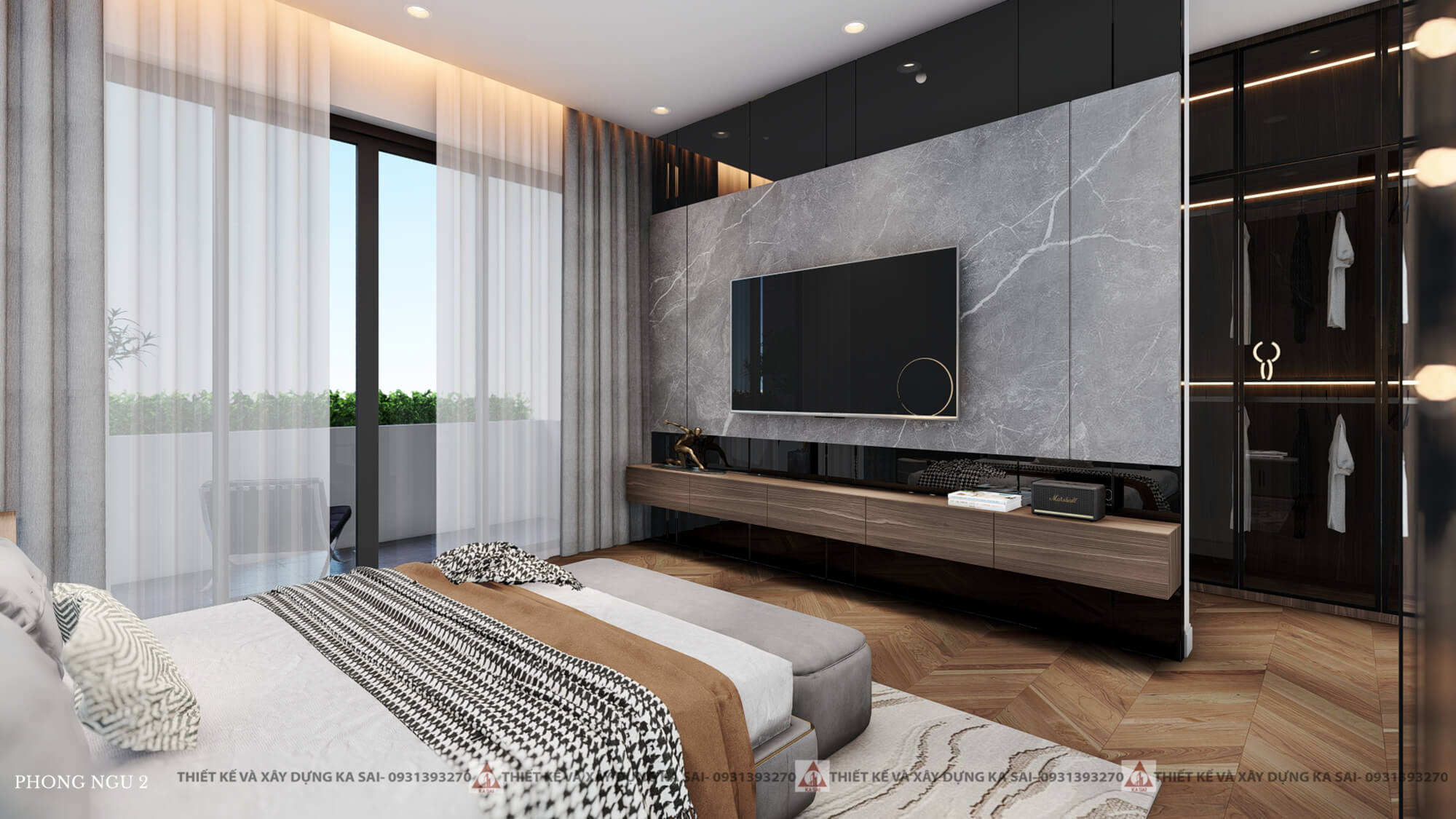 Phòng ngủ 2 nhà 6x13m bản vẽ thiết kế nhà mặt tiền 6m đẹp