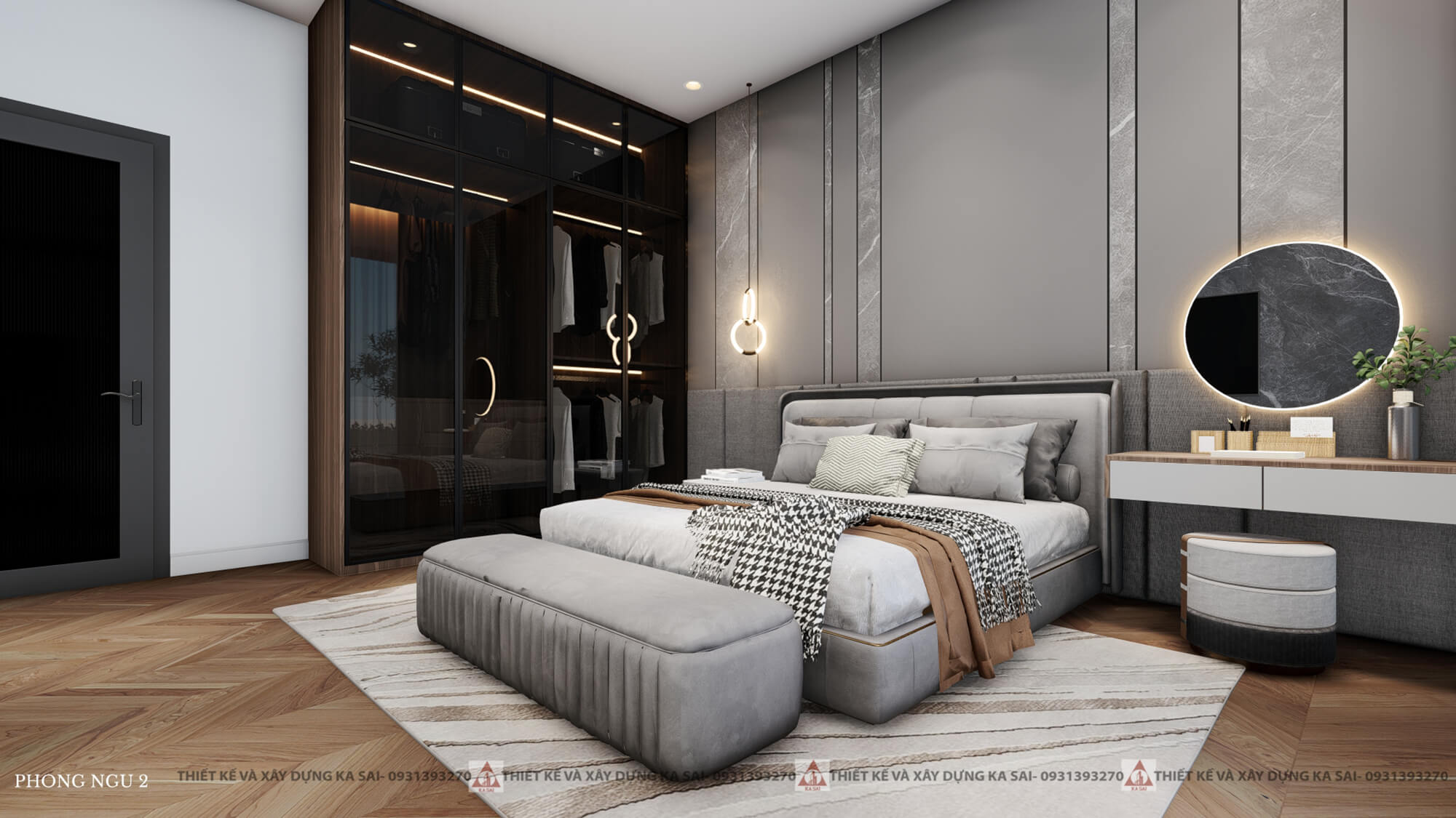 Phòng ngủ 2 nhà 6x13m bản vẽ thiết kế nhà mặt tiền 6m đẹp