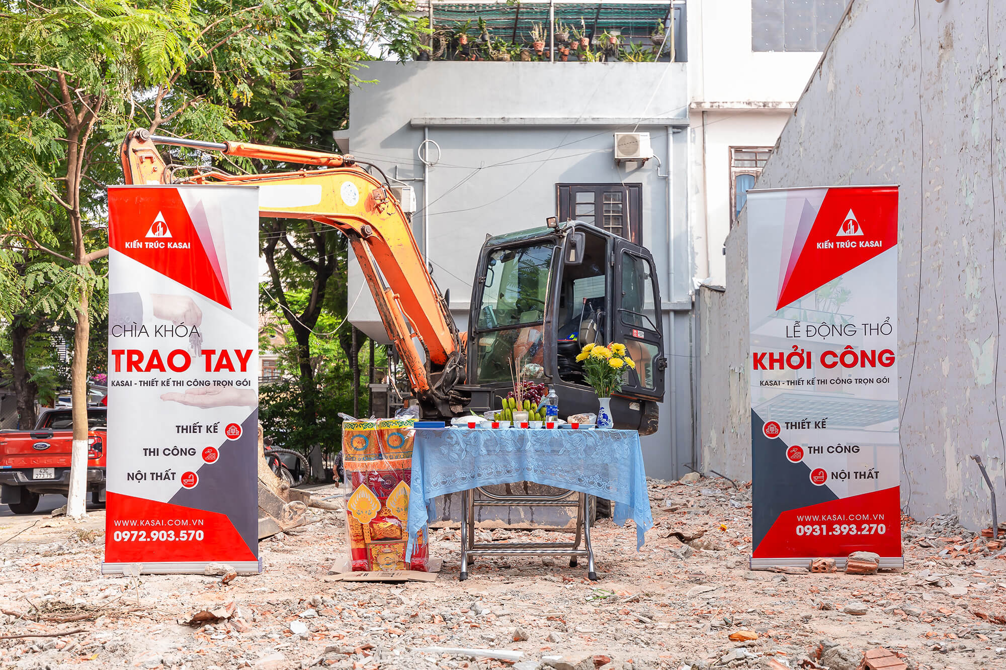 KASAI xây nhà thóp hậu