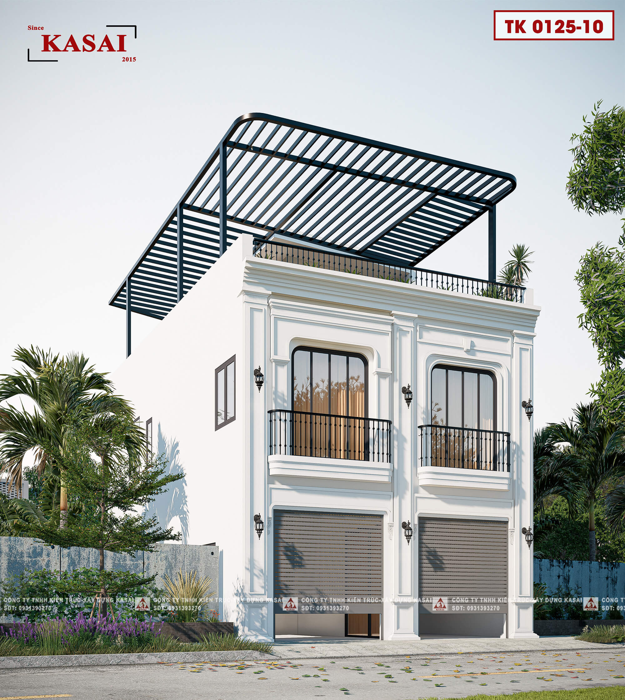 Nhà 10m mặt tiền kết hợp kinh doanh 2 tầng 1 tum