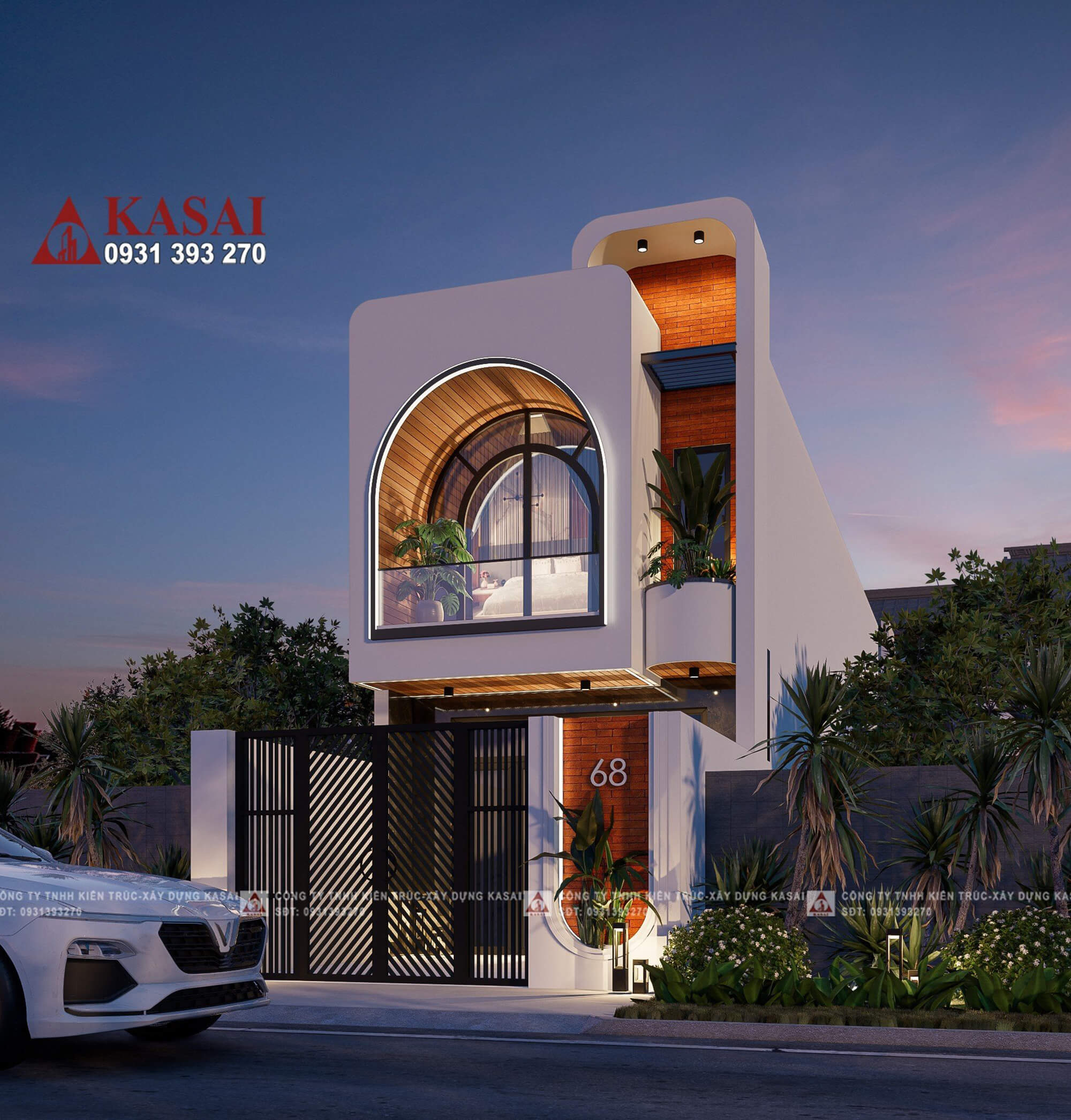 Nhà 2 tầng 4 phòng ngủ 80m2