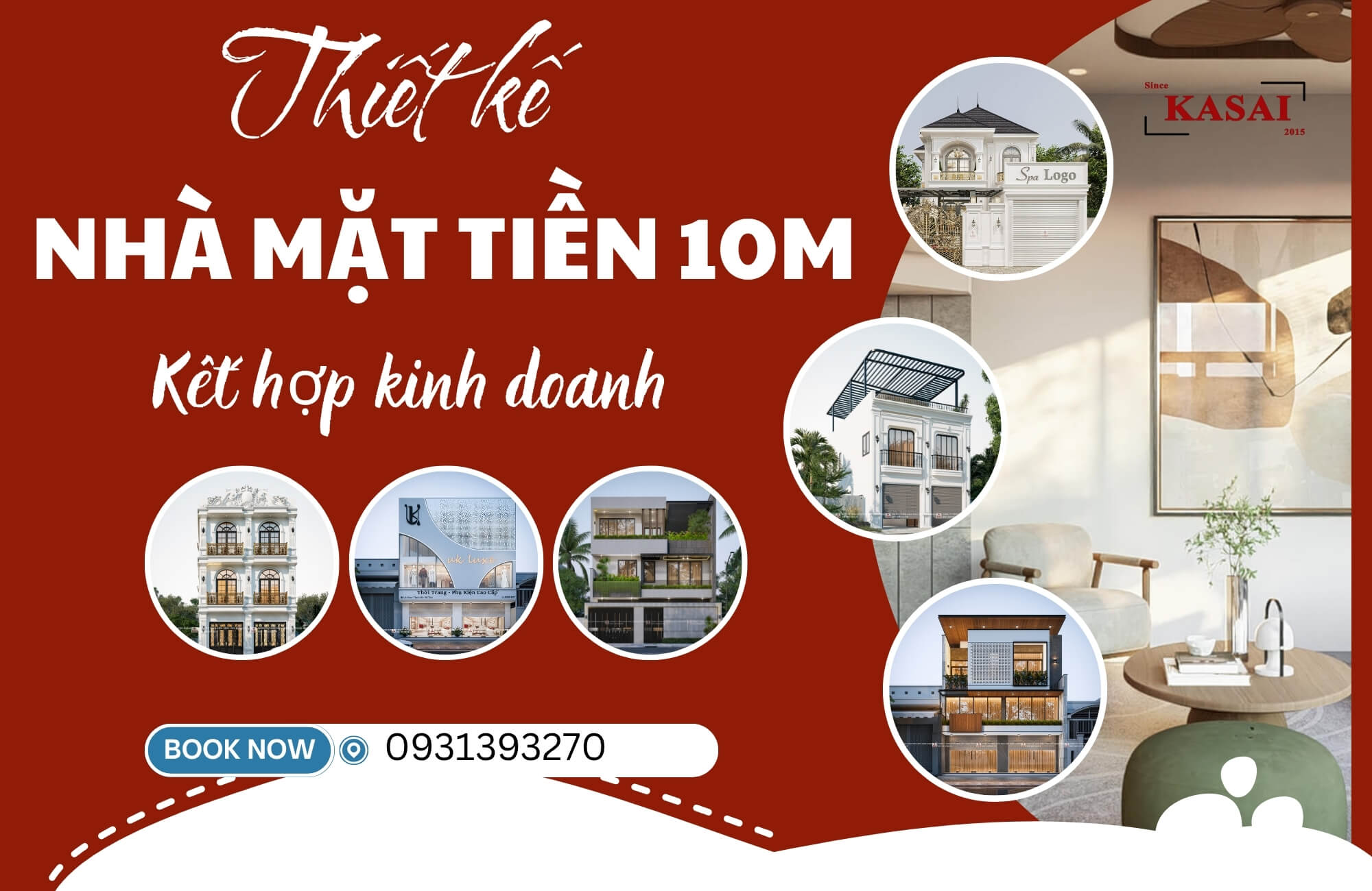 [BST] thiết kế nhà mặt tiền 10m kết hợp kinh doanh đẹp mê ly