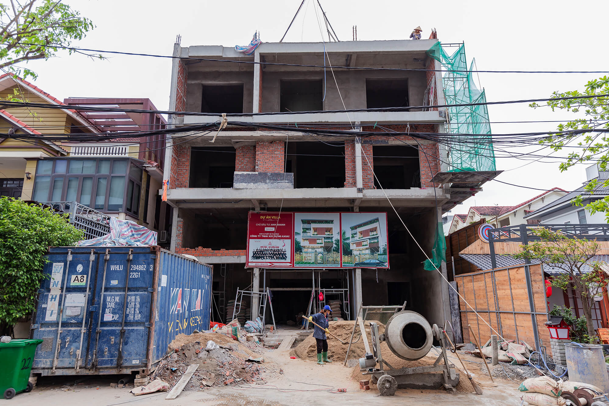 KASAI thi công biệt thự