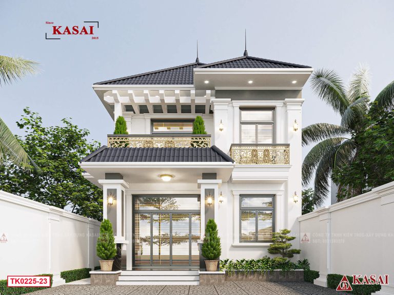 Biệt thự nhà vườn 2 tầng 4 phòng ngủ