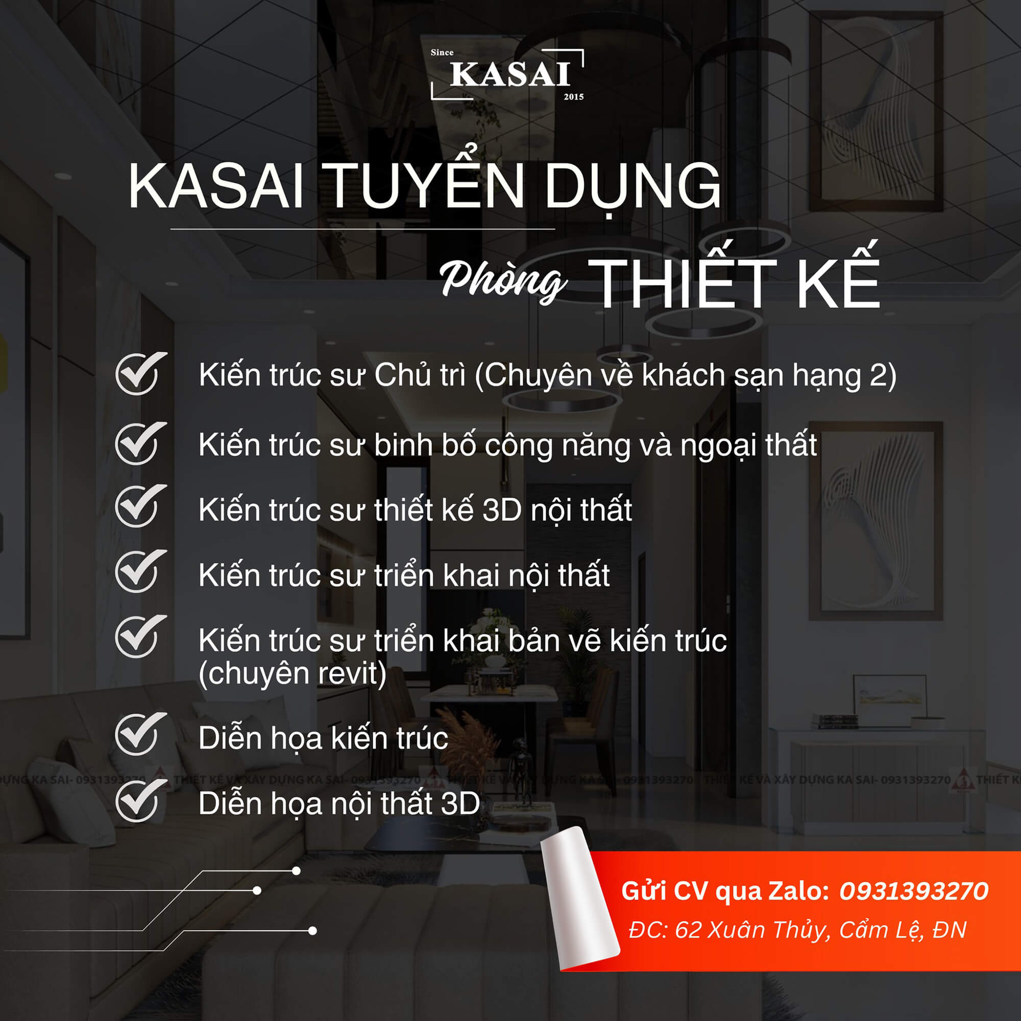 KASAI tuyển dụng tháng 7 2025