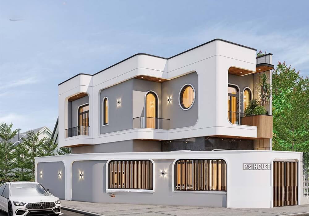 Nhà 2 tầng 7x12m 3 phòng ngủ, 2 mặt tiền nhỏ xinh nhưng đầy ấn tượng