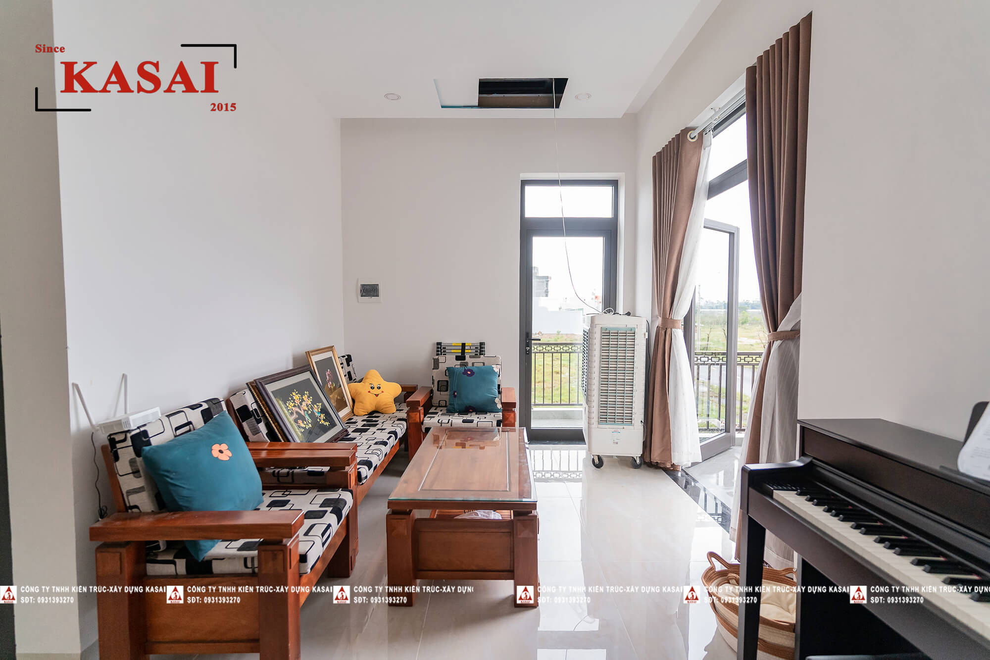 Phòng sinh hoạt chung nhà chú lễ