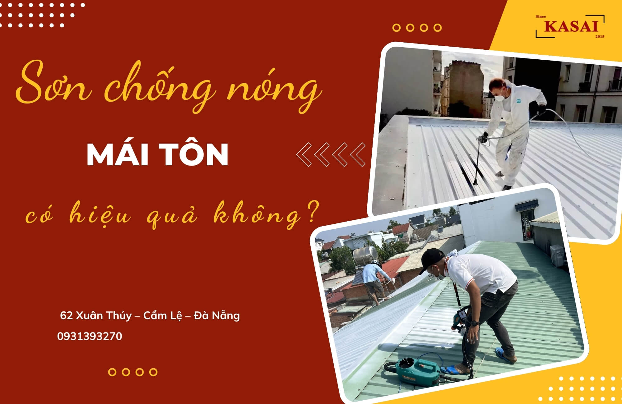 Sơn chống nóng mái tôn có hiệu quả không?