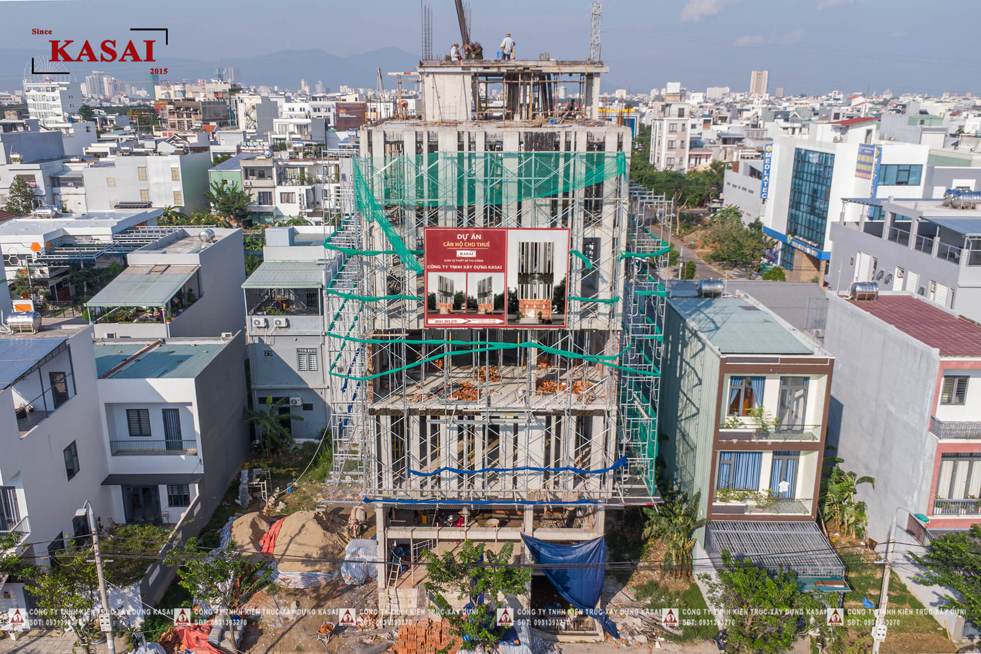Thi công thô xây dựng căn hộ tại Đà Nẵng