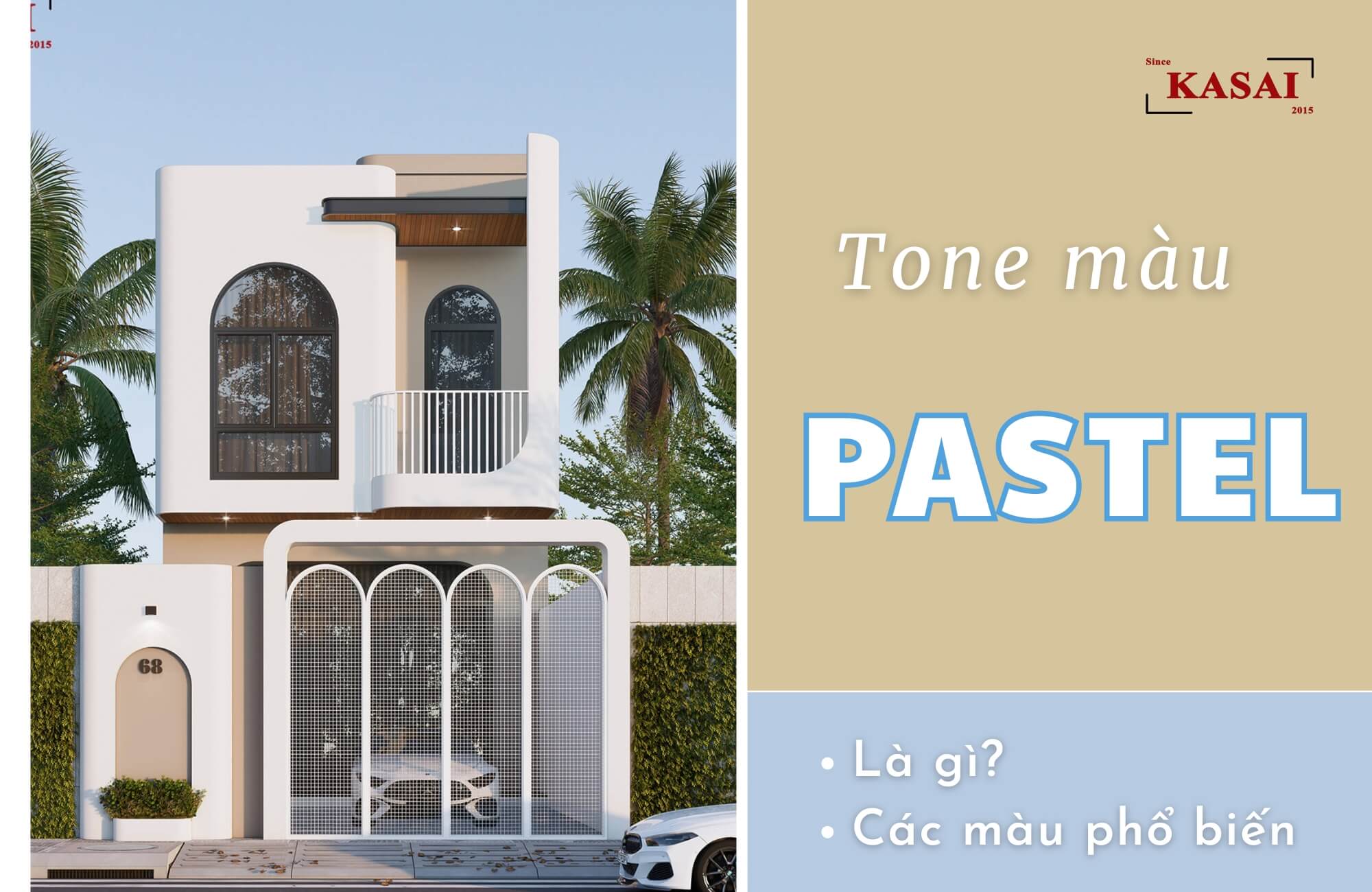 Tone màu pastel là gì?