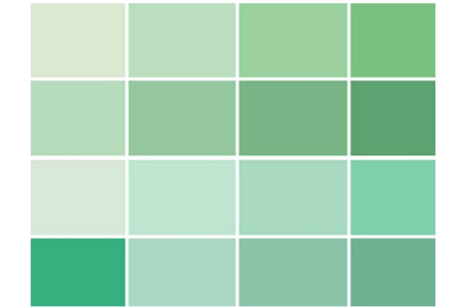Màu xanh lá Pastel
