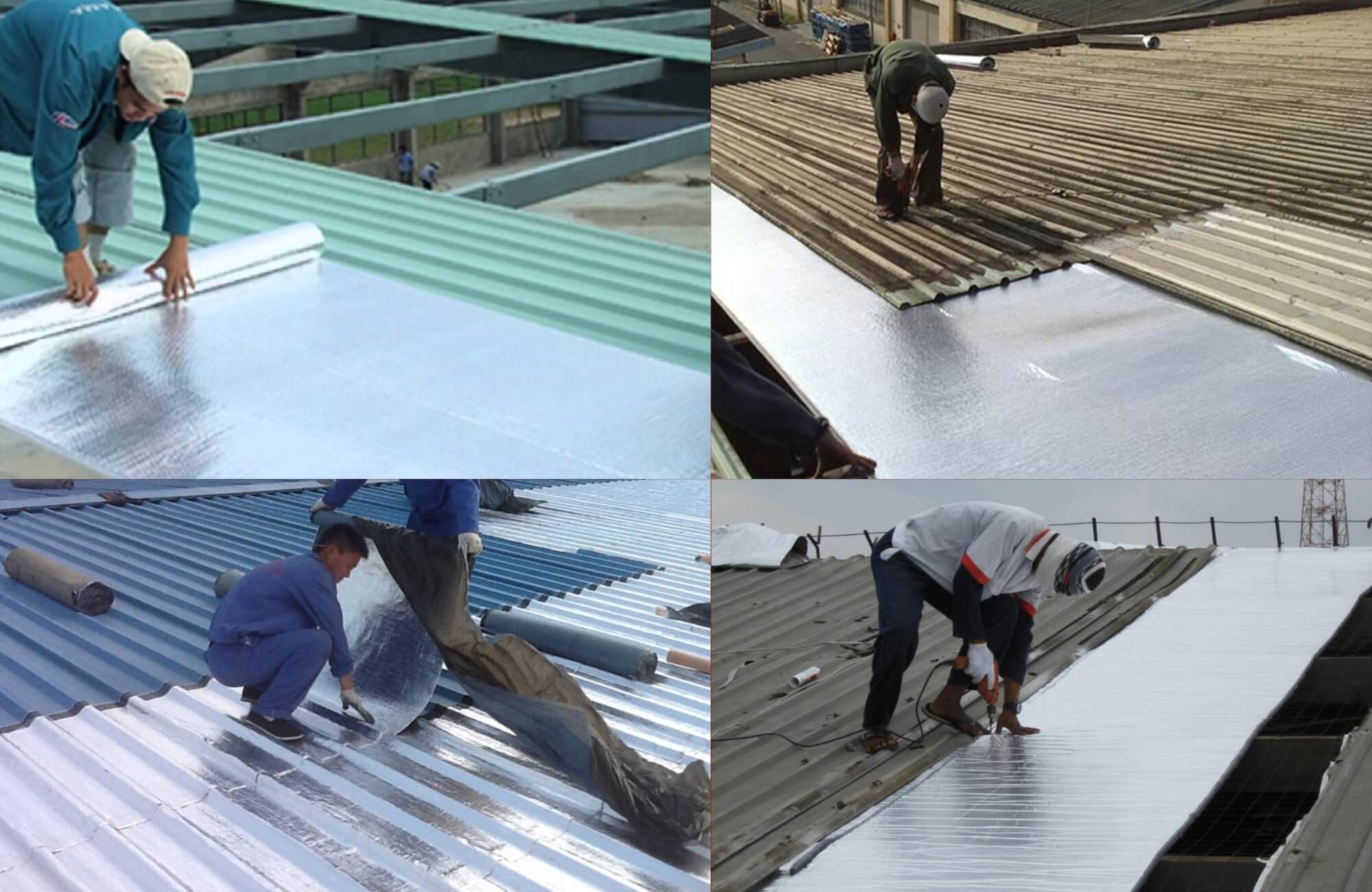 Xốp cách nhiệt mái tôn