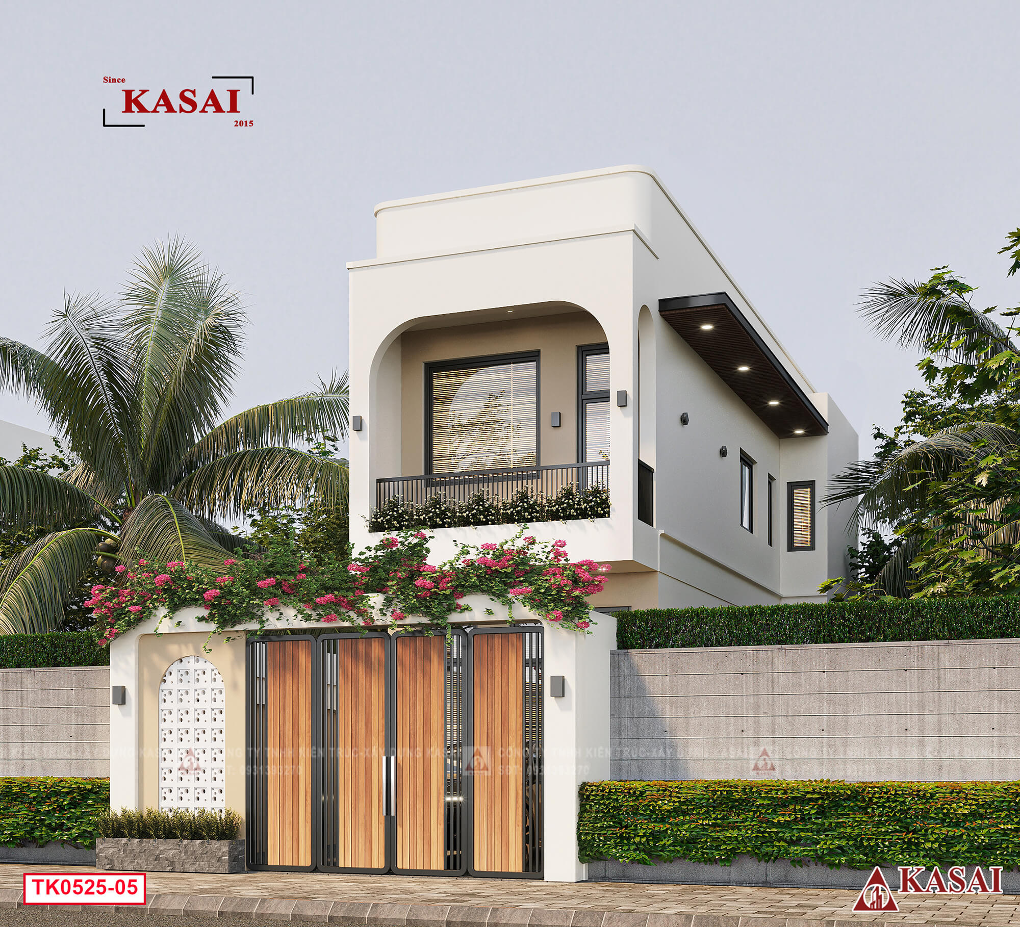 Thiết kế nhà ống 4x15m 2 tầng đẹp