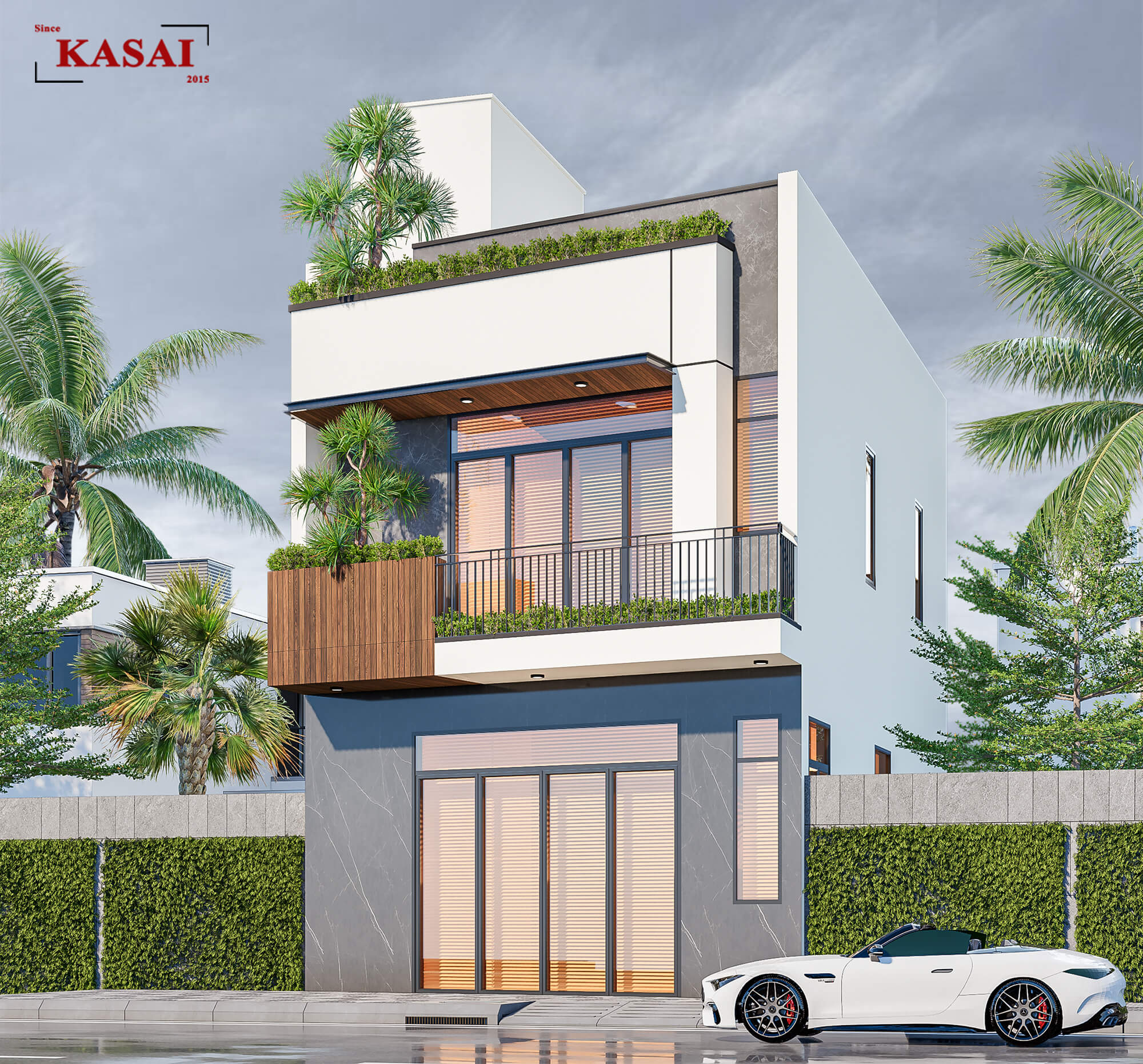 Mẫu nhà 6x10m 2 tầng đẹp