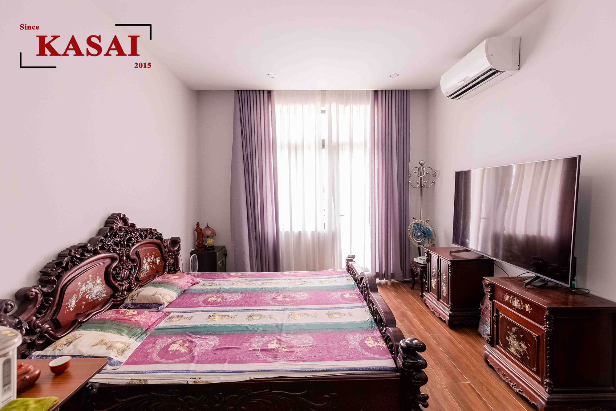 Phòng ngủ 1 nhà 2 tầng Đà Nẵng đón gió biển