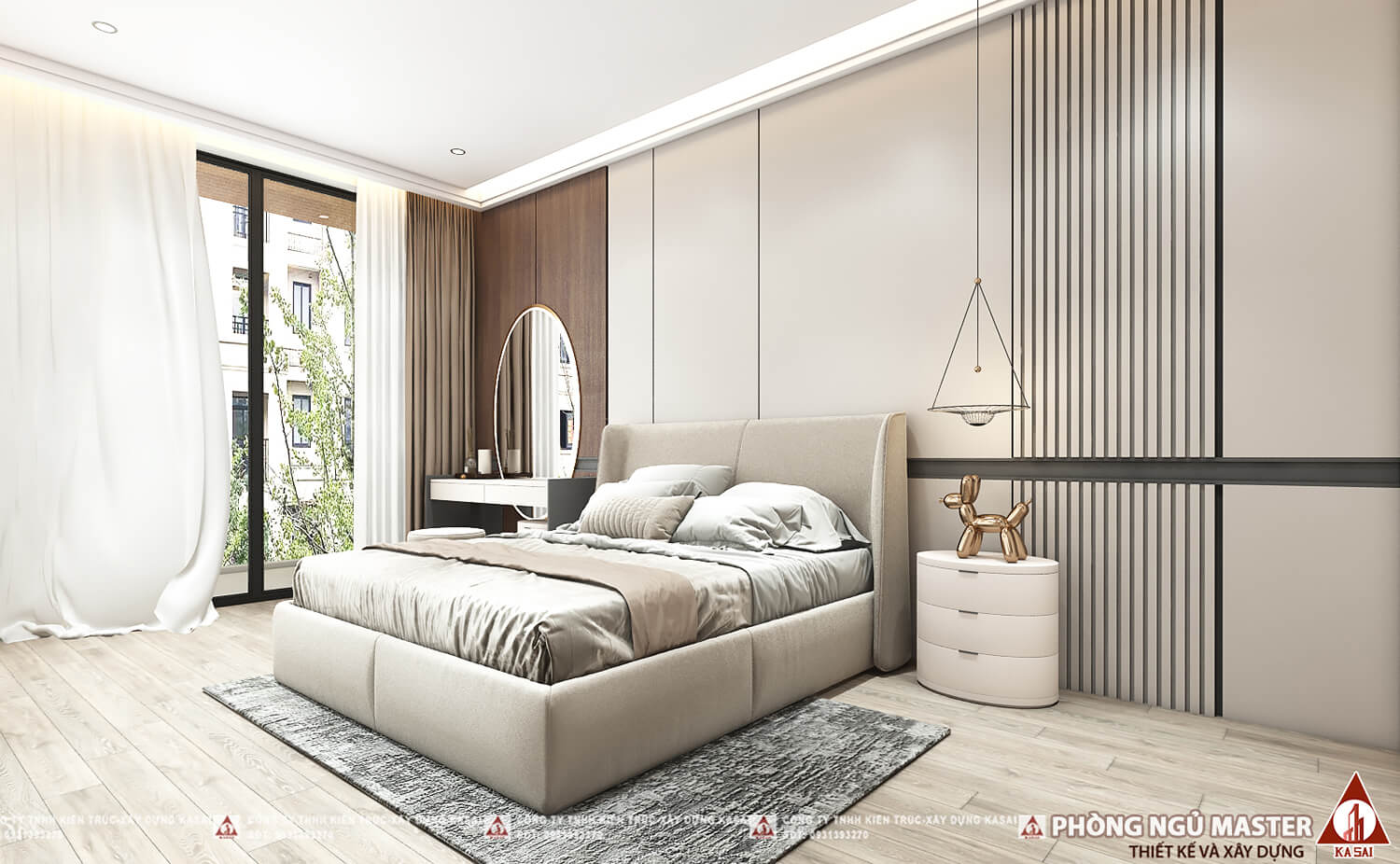 Phòng ngủ 22m2