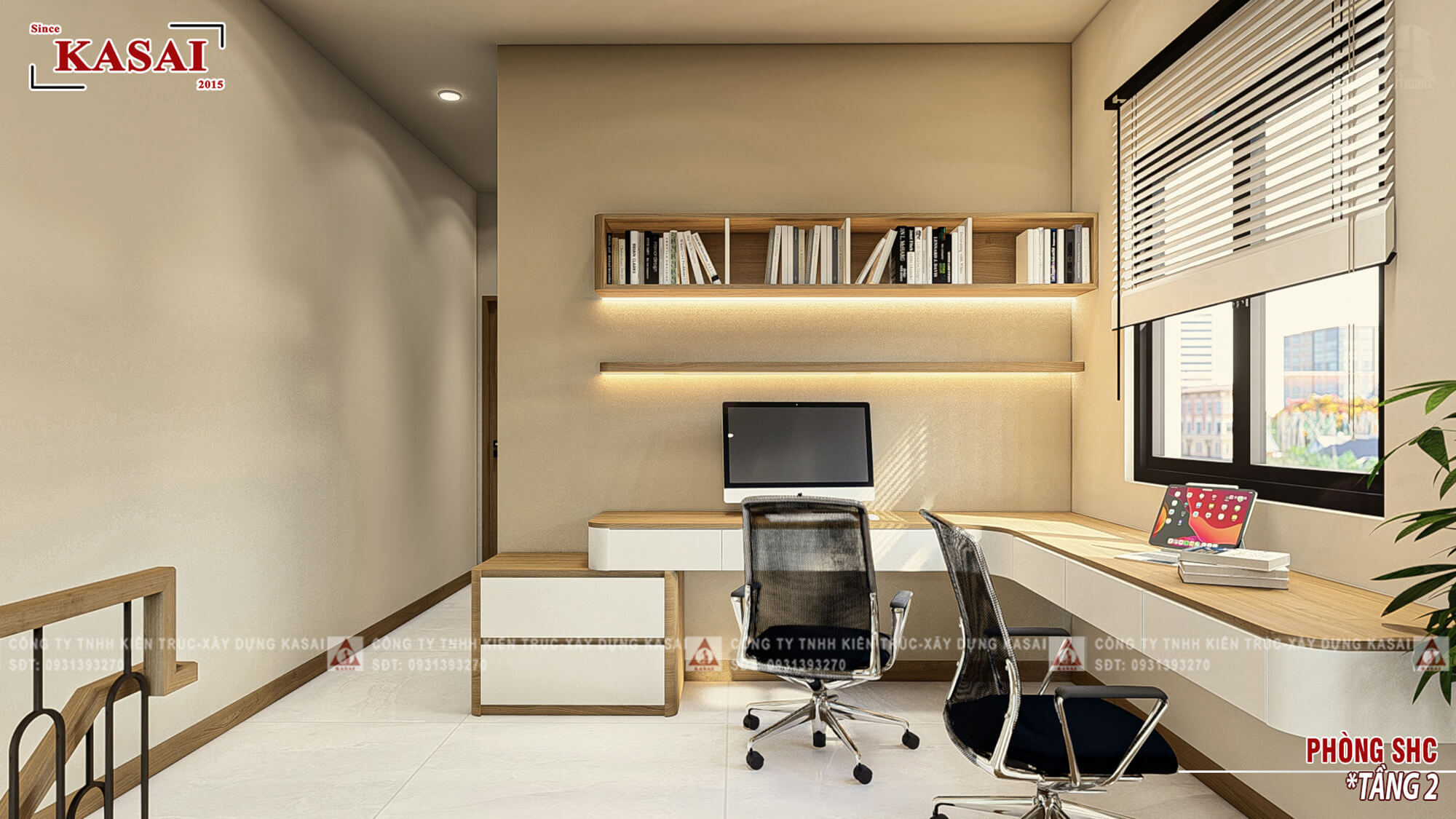 Phòng shc thiết kế nhà ống 4x15m 2 tầng đẹp