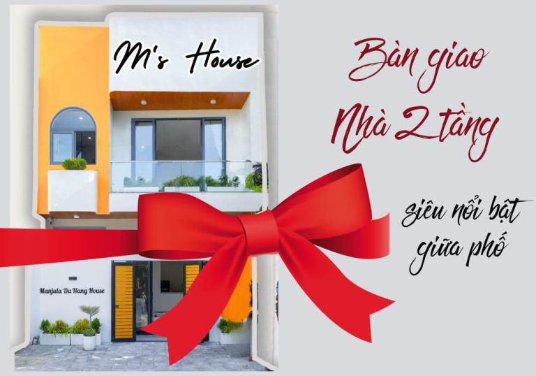 Bàn giao nhà phố 2 tầng tại Đà Nẵng