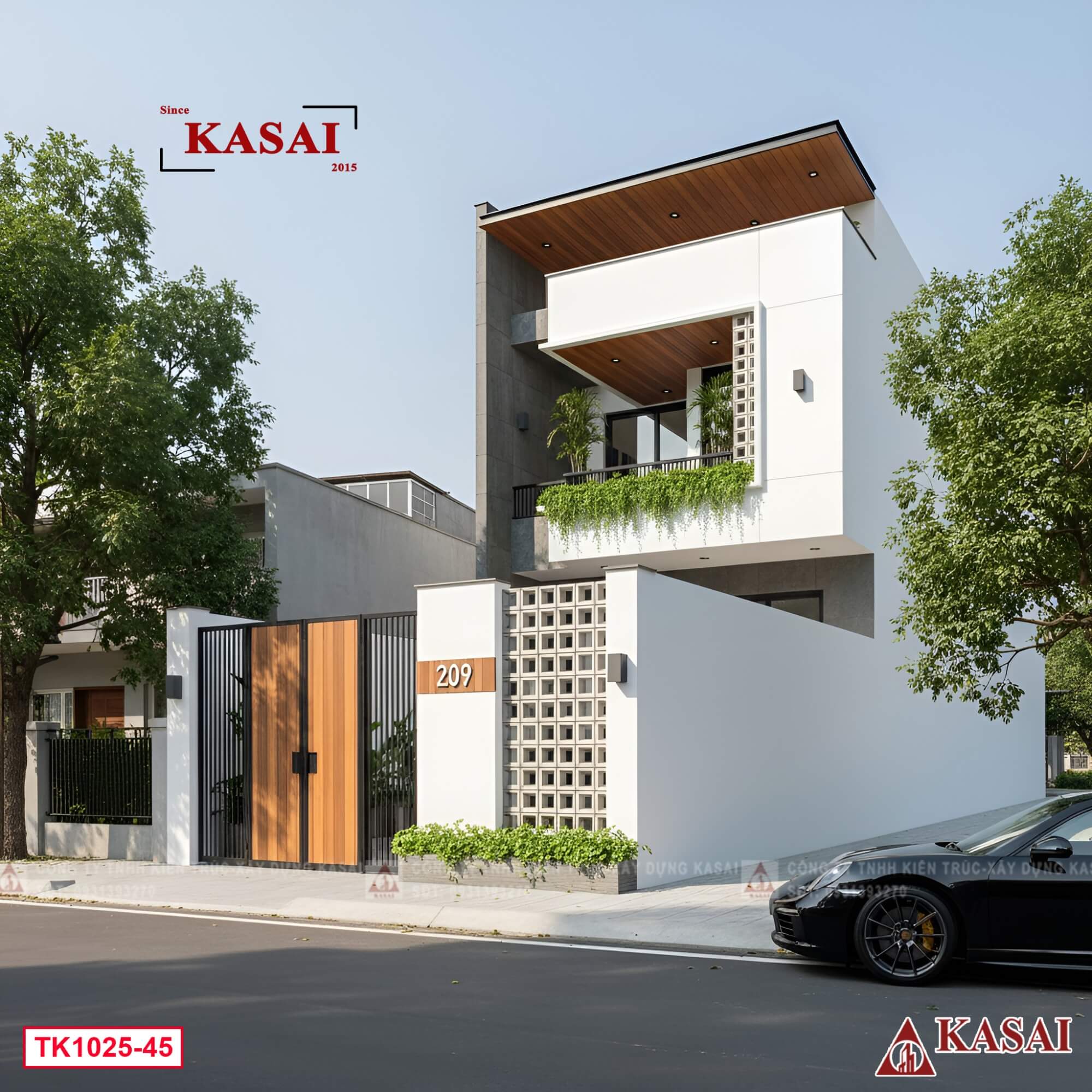 Mẫu nhà 6,5x18m đẹp