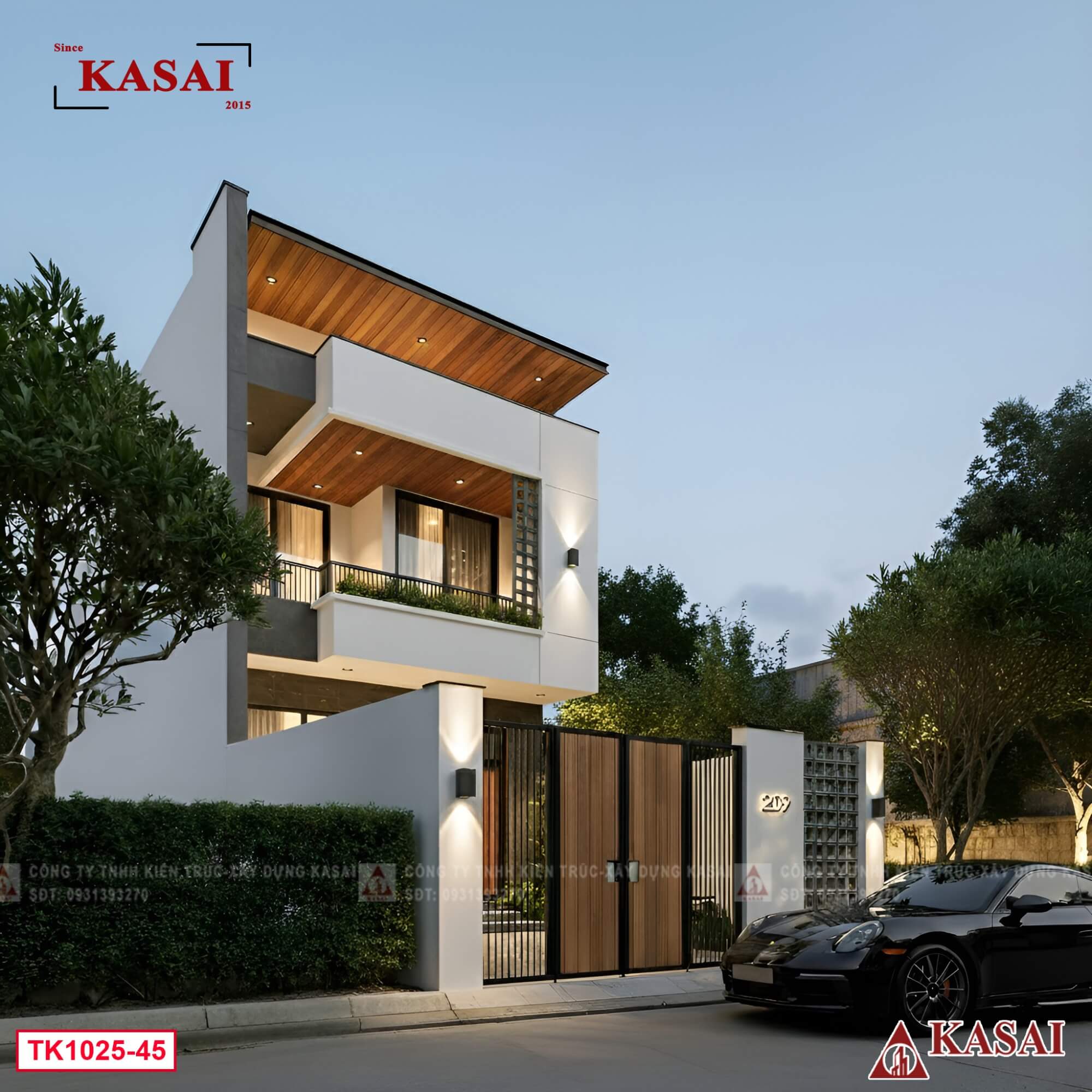 Mẫu nhà 6,5x18m đẹp