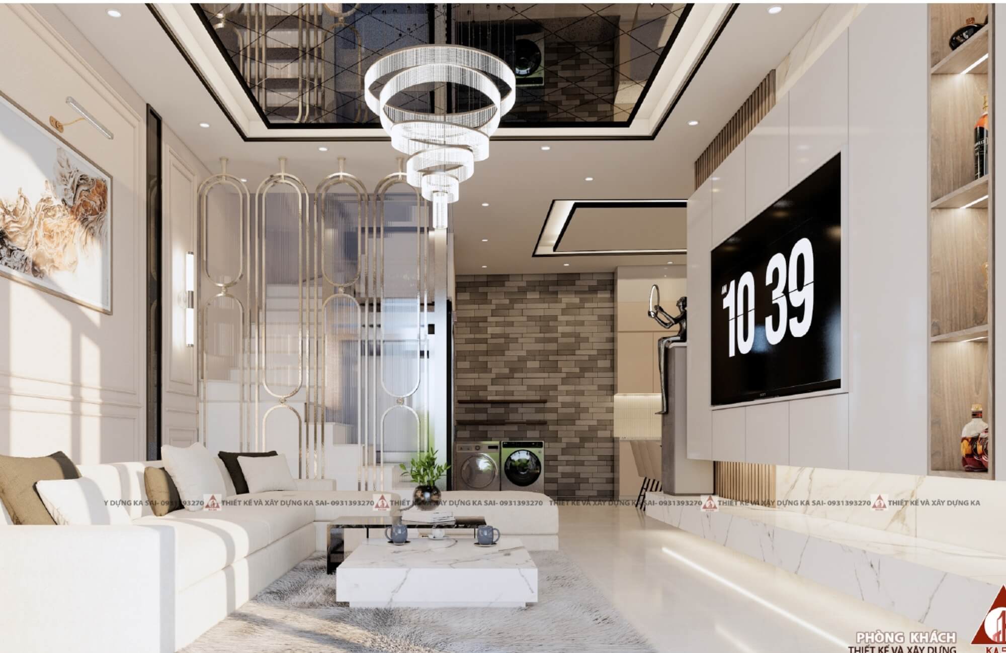 Mẫu thiết kế nhà 3 tầng 7x12m đẹp