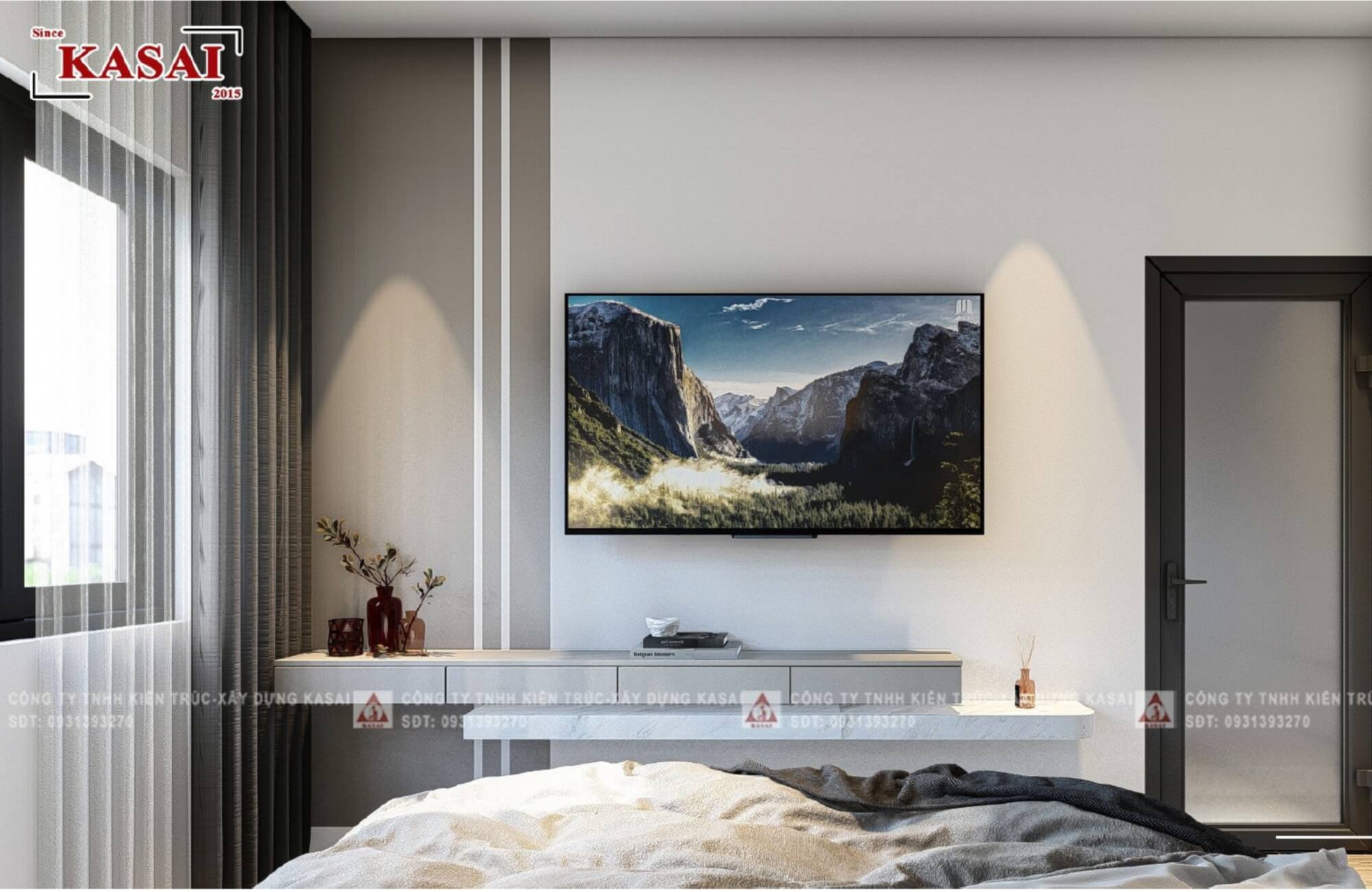 Phòng ngủ 4 mẫu nhà 2 tầng mái Nhật 5 phòng ngủ