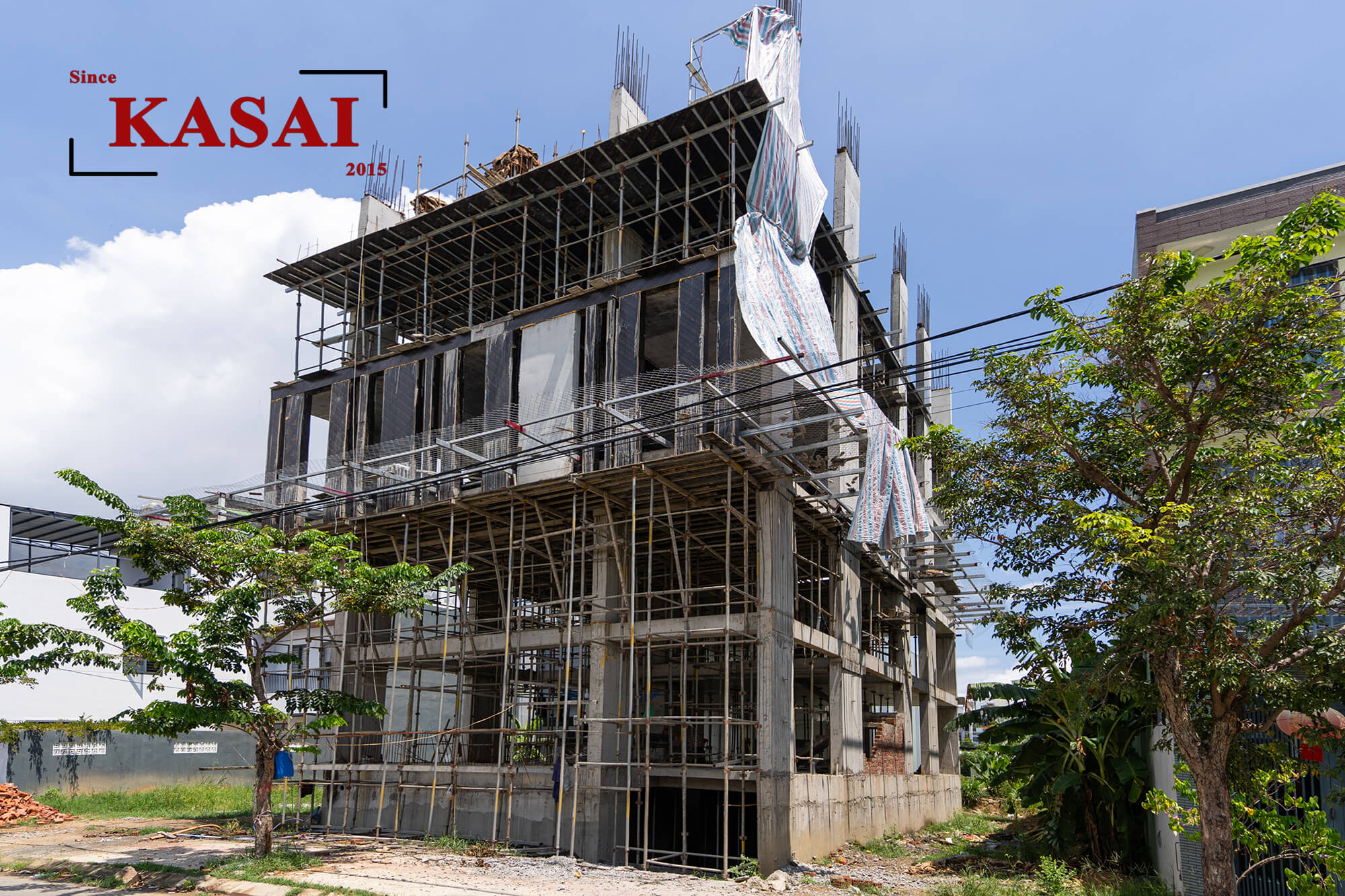 Thi công thô nhà đẹp Gia Lai