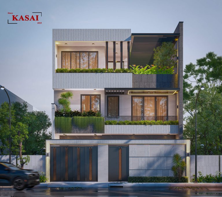 Thiết kế biệt thự có bể bơi trong nhà