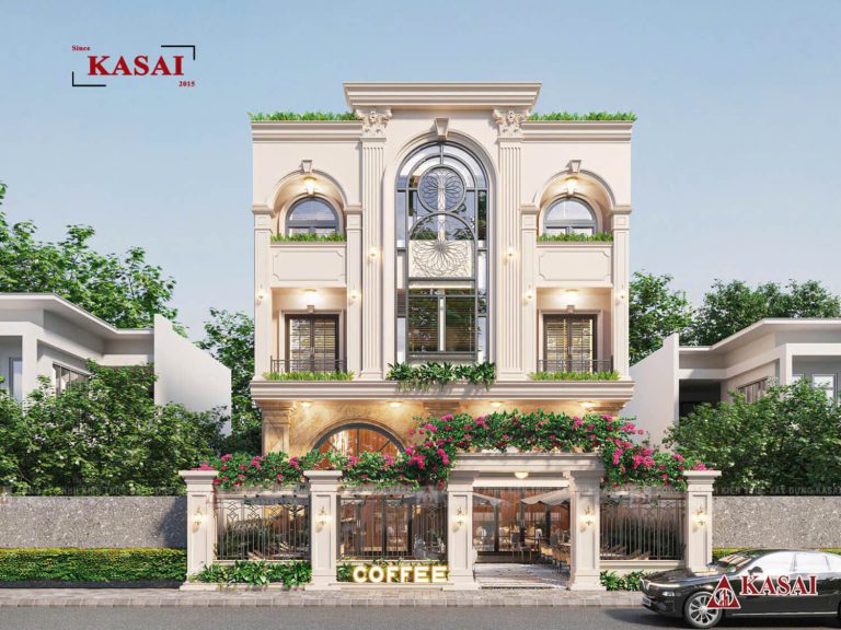 Thiết kế căn hộ cho thuê 3 tầng đẹp