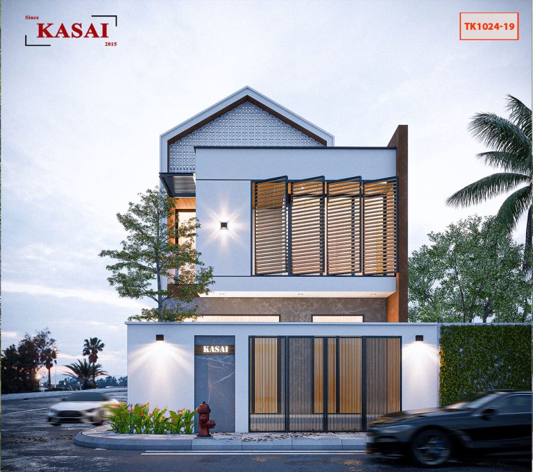 Thiết kế nhà mặt tiền 7m sâu 12m