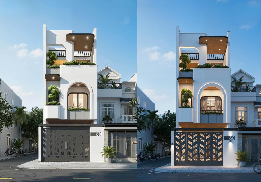 Mẫu nhà ống 4.5 x20m 3 tầng sang trọng và đầy sự tinh tế